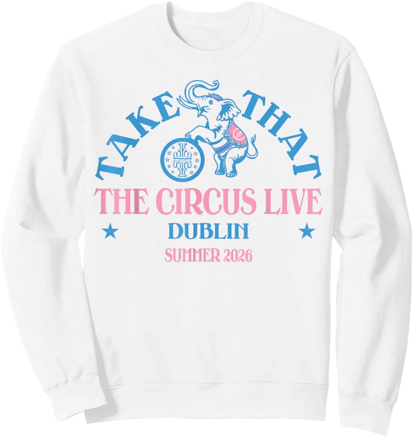 Take that The Circus Live Dublin Sweatshirt - Sweatshirt | White