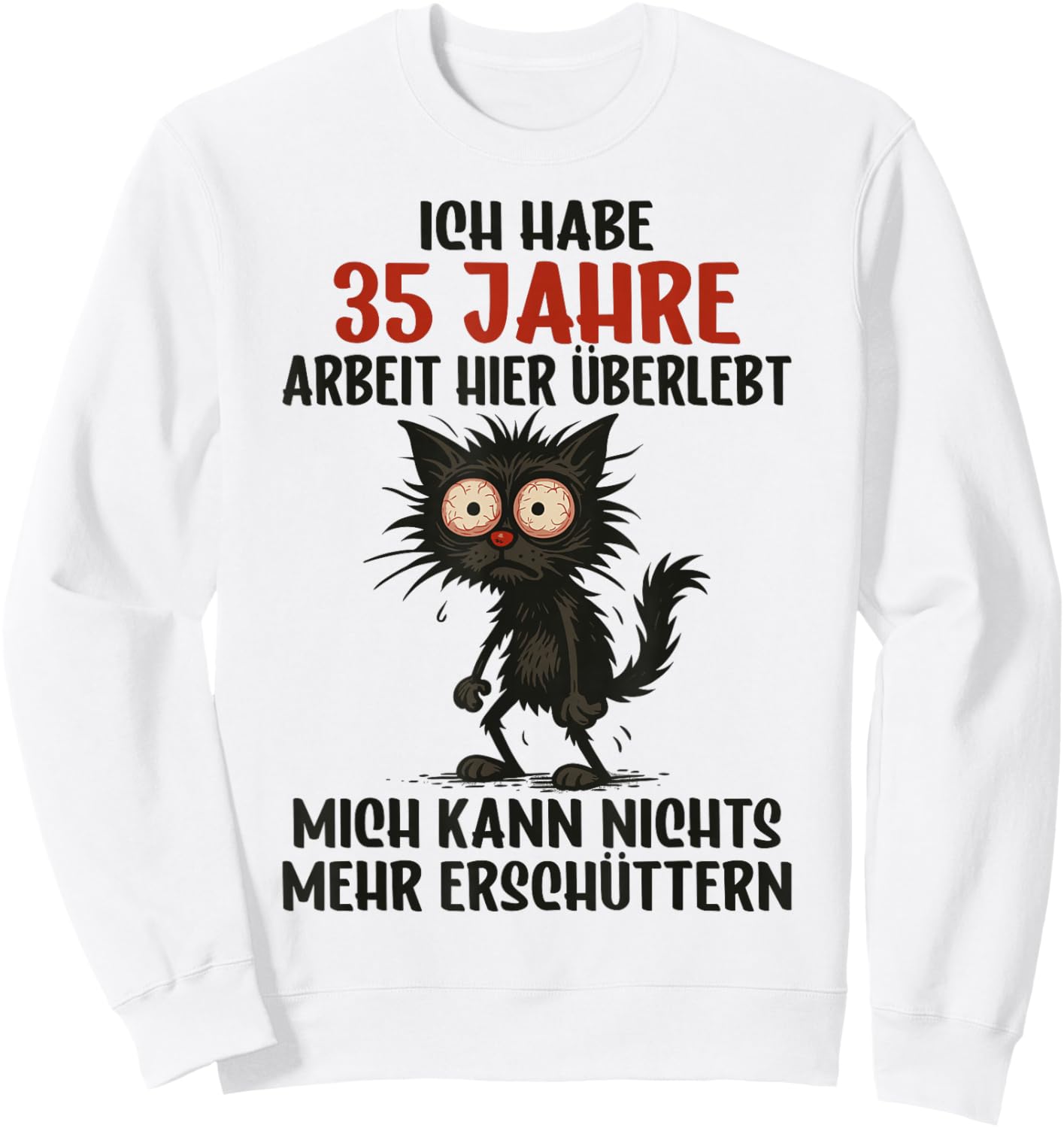 35 Jähriges Firmenjubiläum Dienstjubiläum 35 Jubiläum Arbeit Sweatshirt - Sweatshirt | White