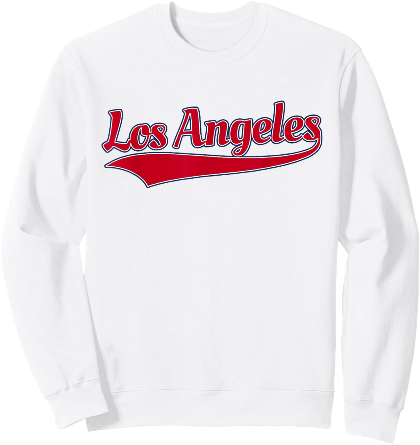 Los Angeles - Throwback Design - Classic Sweatshirt - Sweatshirt | White