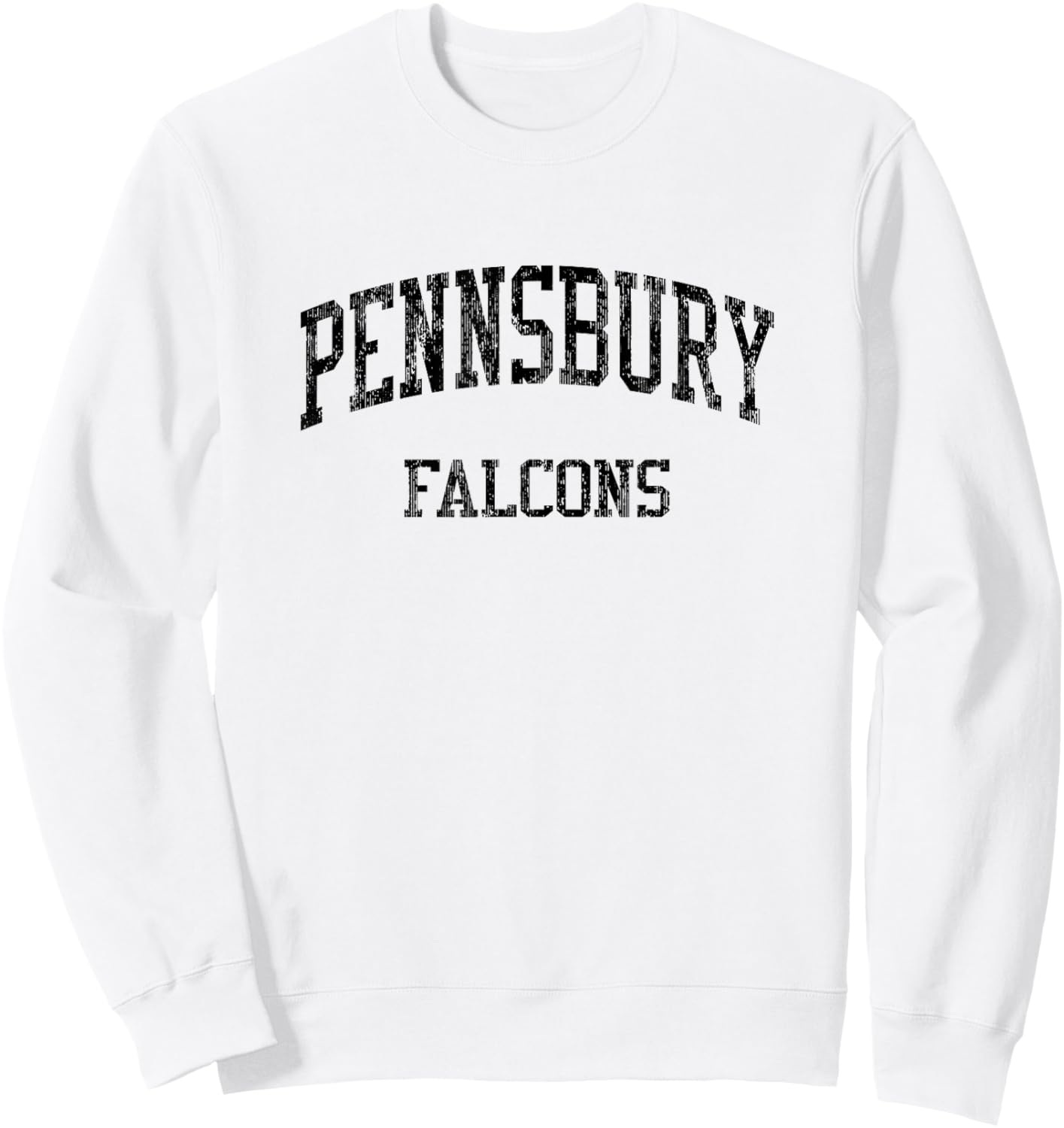Pennsbury High School HS Fairless Hills PA Vintage Sports Sweatshirt - Sweatshirt | White