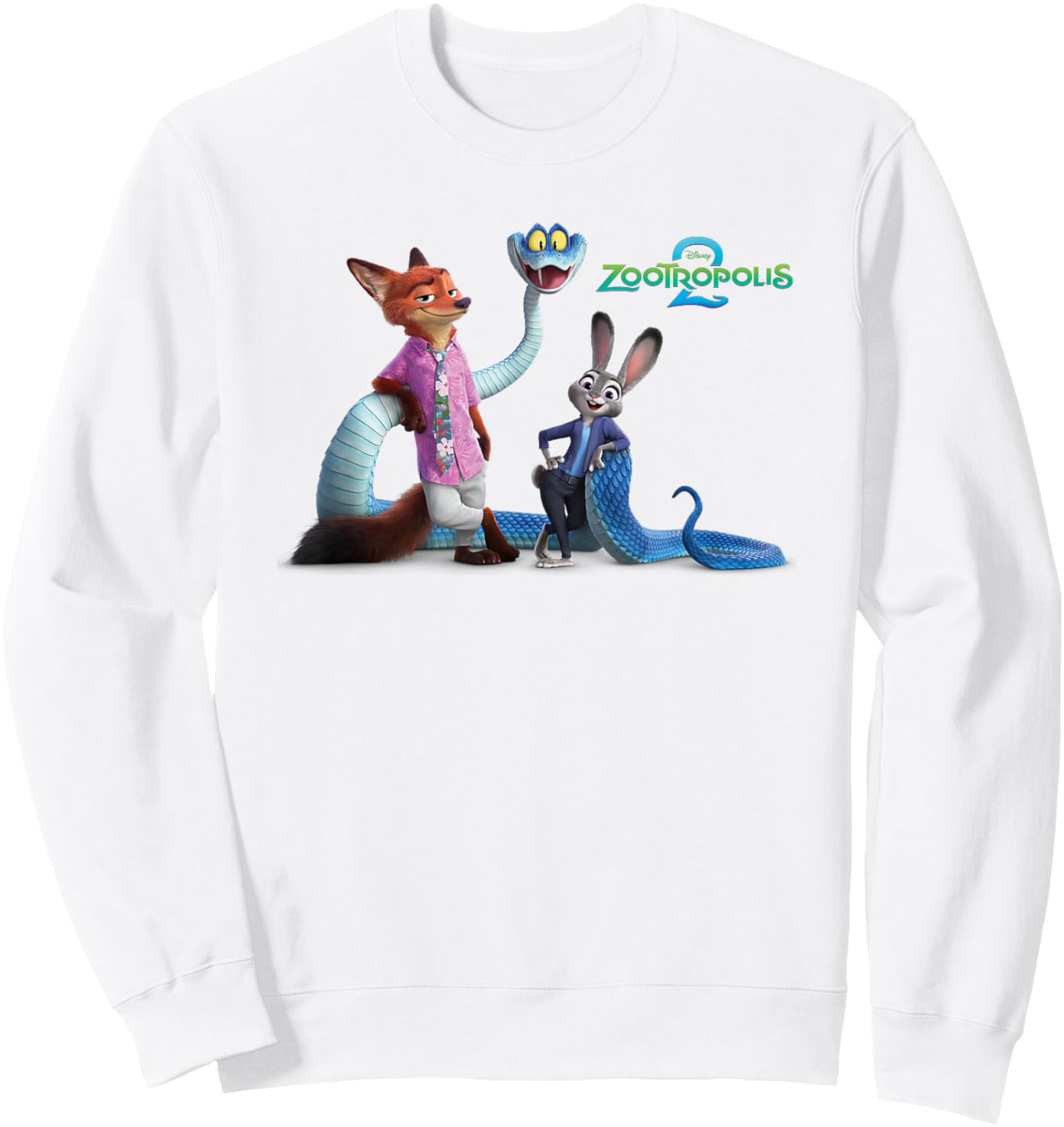 Zootopia Characters Sweatshirt - Sweatshirt | White