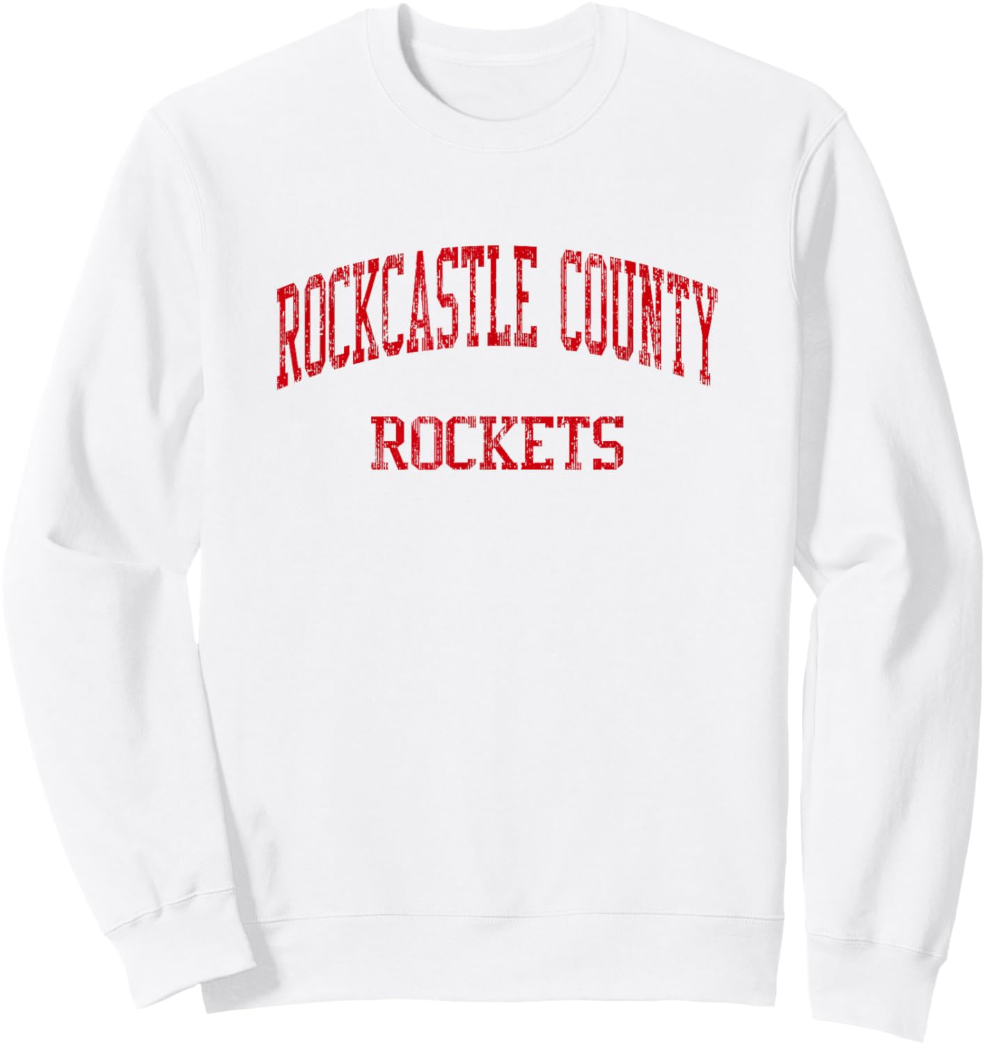 Rockcastle County High School HS Mount Vernon KY Vintage SPO Sweatshirt - Sweatshirt | White
