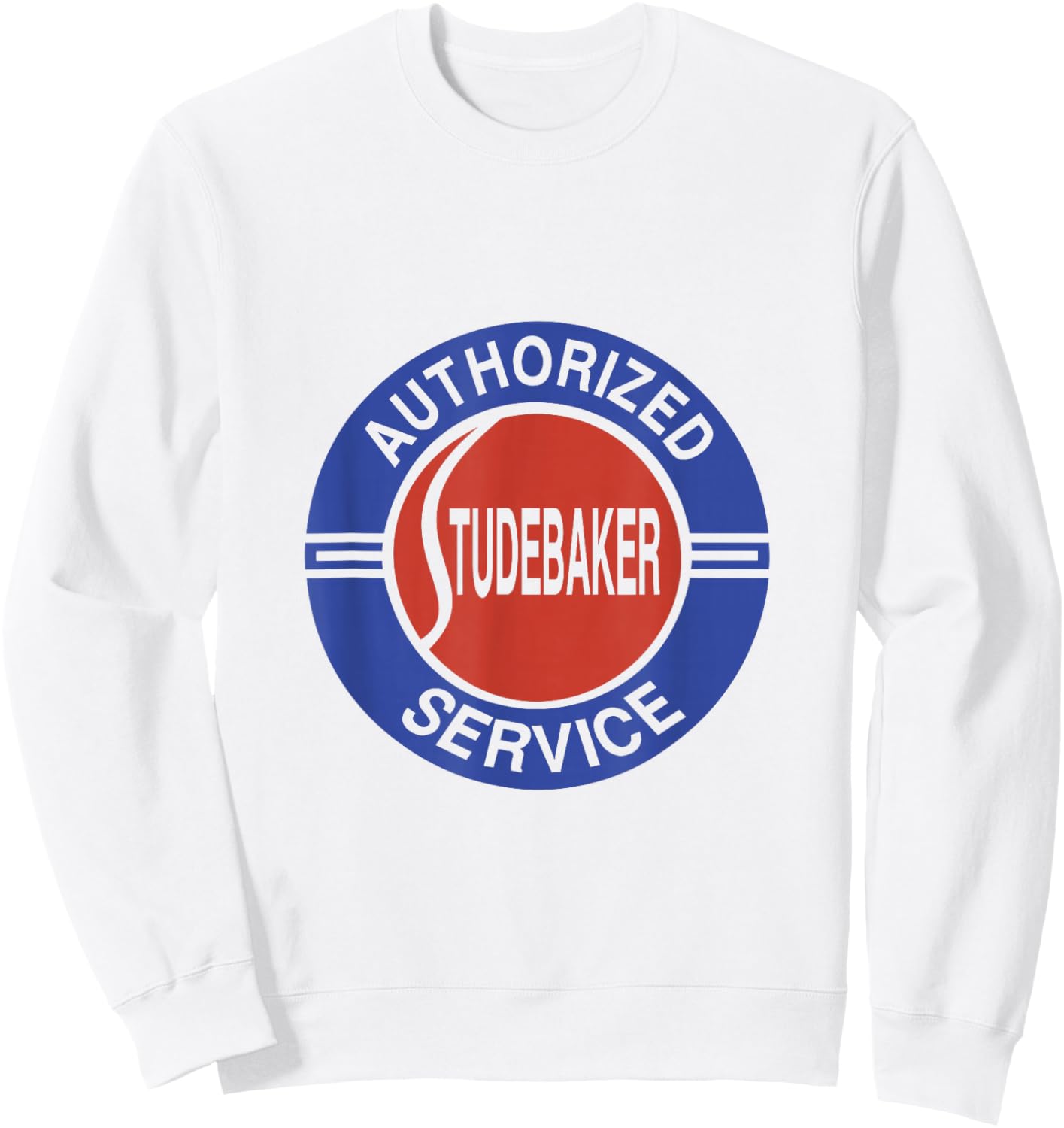 Studebaker Service Vintage Retro Car Design Mechanic Sweatshirt - Sweatshirt | White