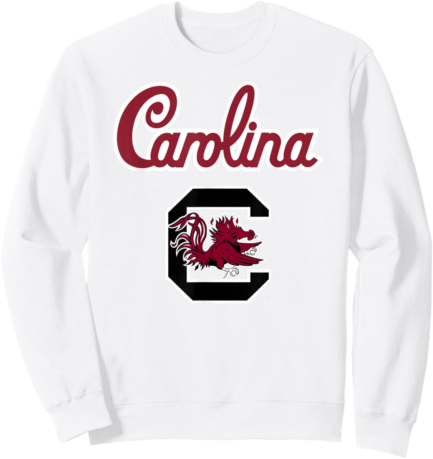 South Carolina Gamecocks Classic Gray Officially Licensed Sweatshirt - Sweatshirt | White
