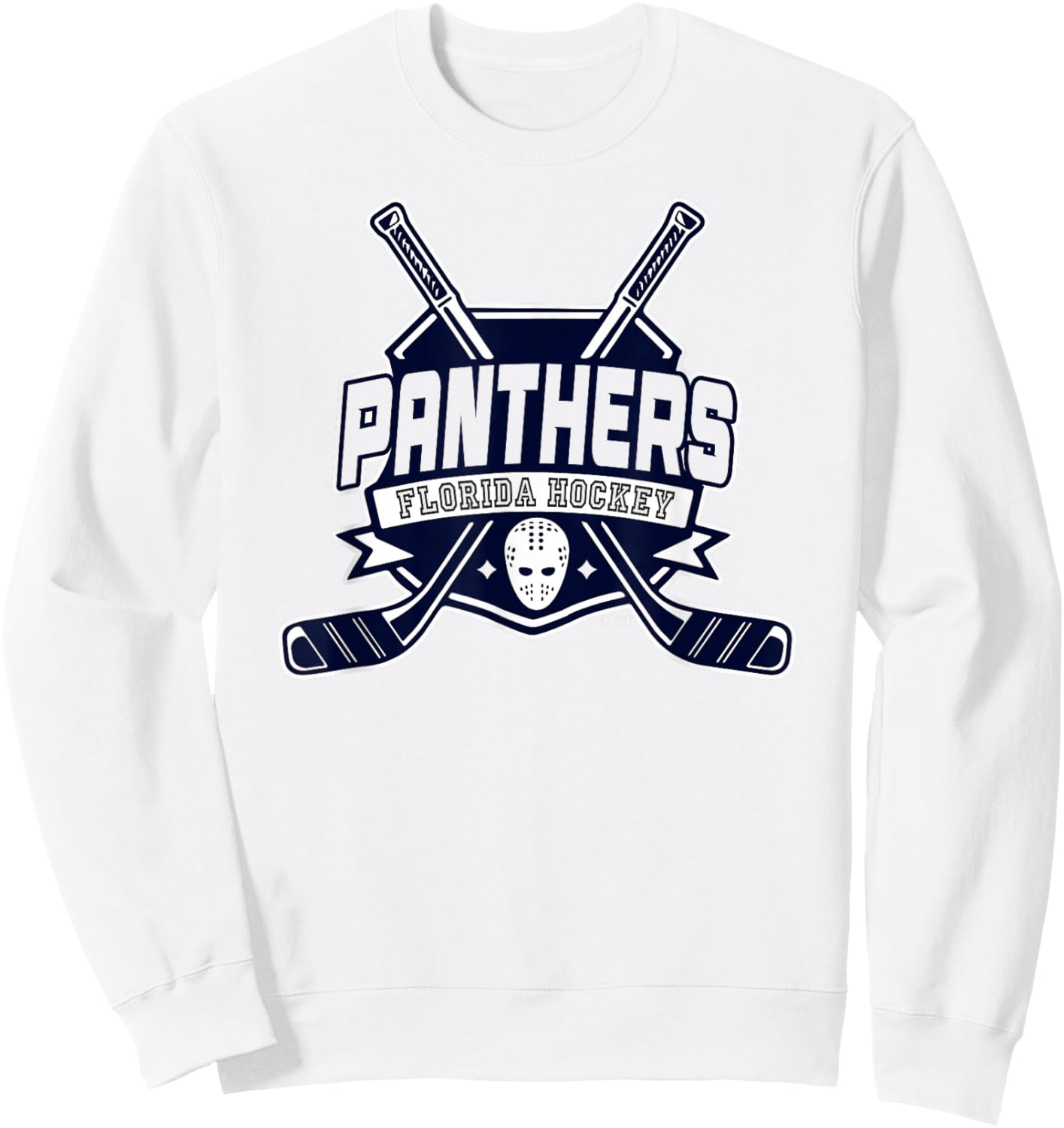 Florida Panthers Hockey Sticks Red Officially Licensed Sweatshirt - Sweatshirt | White