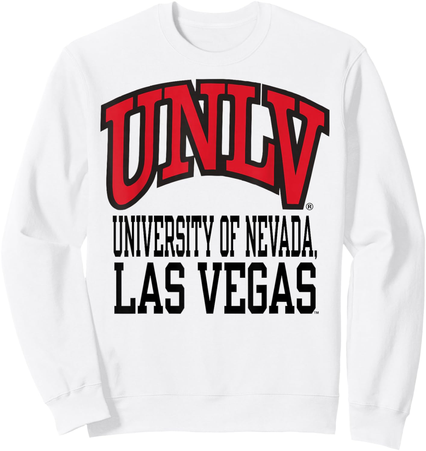 UNLV Rebels Sportsmanship Officially Licensed Sweatshirt - Sweatshirt | White