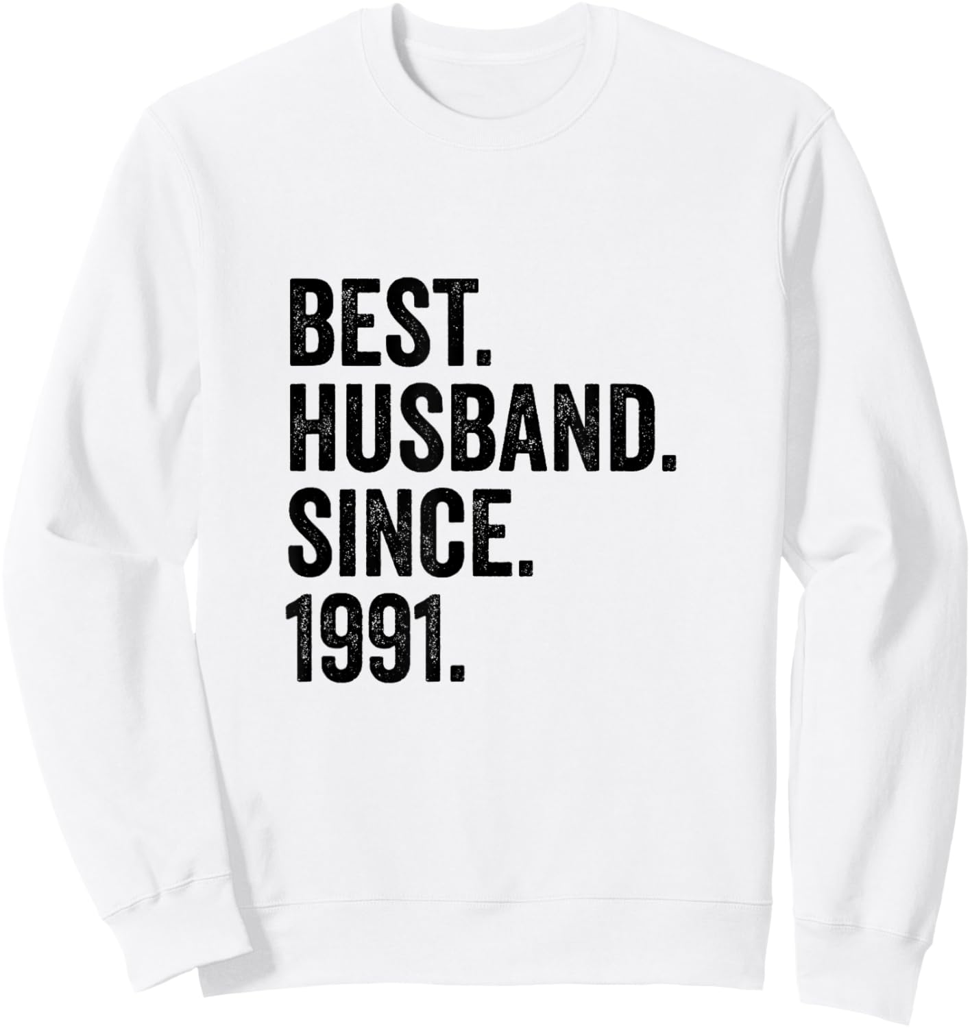 Best Husband Since 1991 | 35 Anniversaire Mariage 35 Ans Sweatshirt - Sweatshirt | White