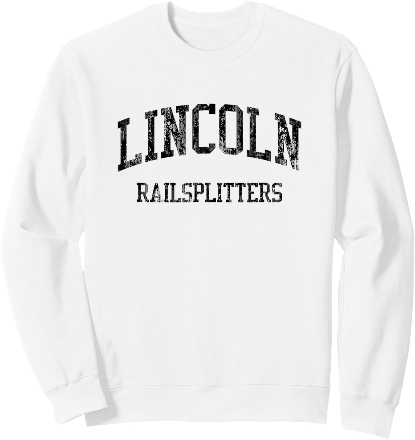 Lincoln High School HS Philadelphia PA Vintage Sports Sweatshirt - Sweatshirt | White