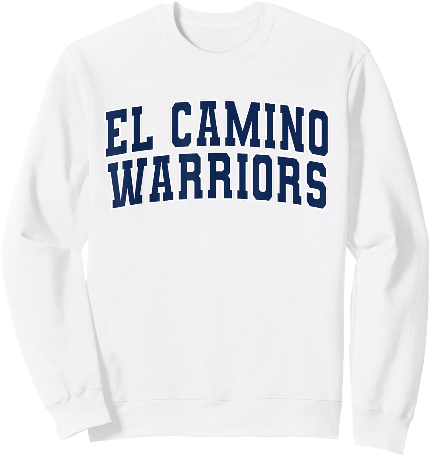 El Camino College Warriors Apparel Sports Fan Sweatshirt - Sweatshirt | White