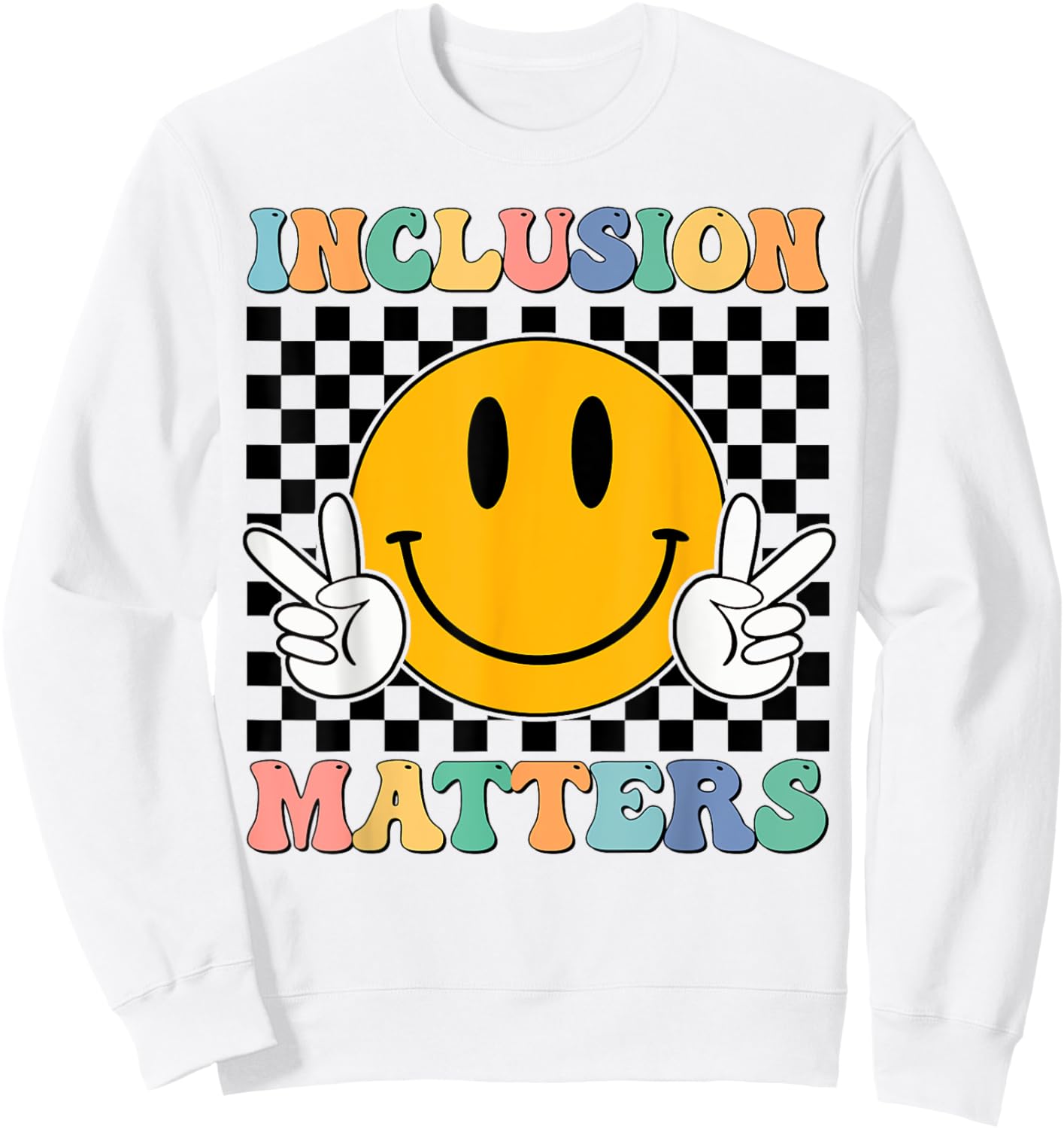Inclusion Matters Shirt Special Education Teacher Sweatshirt - Sweatshirt | White