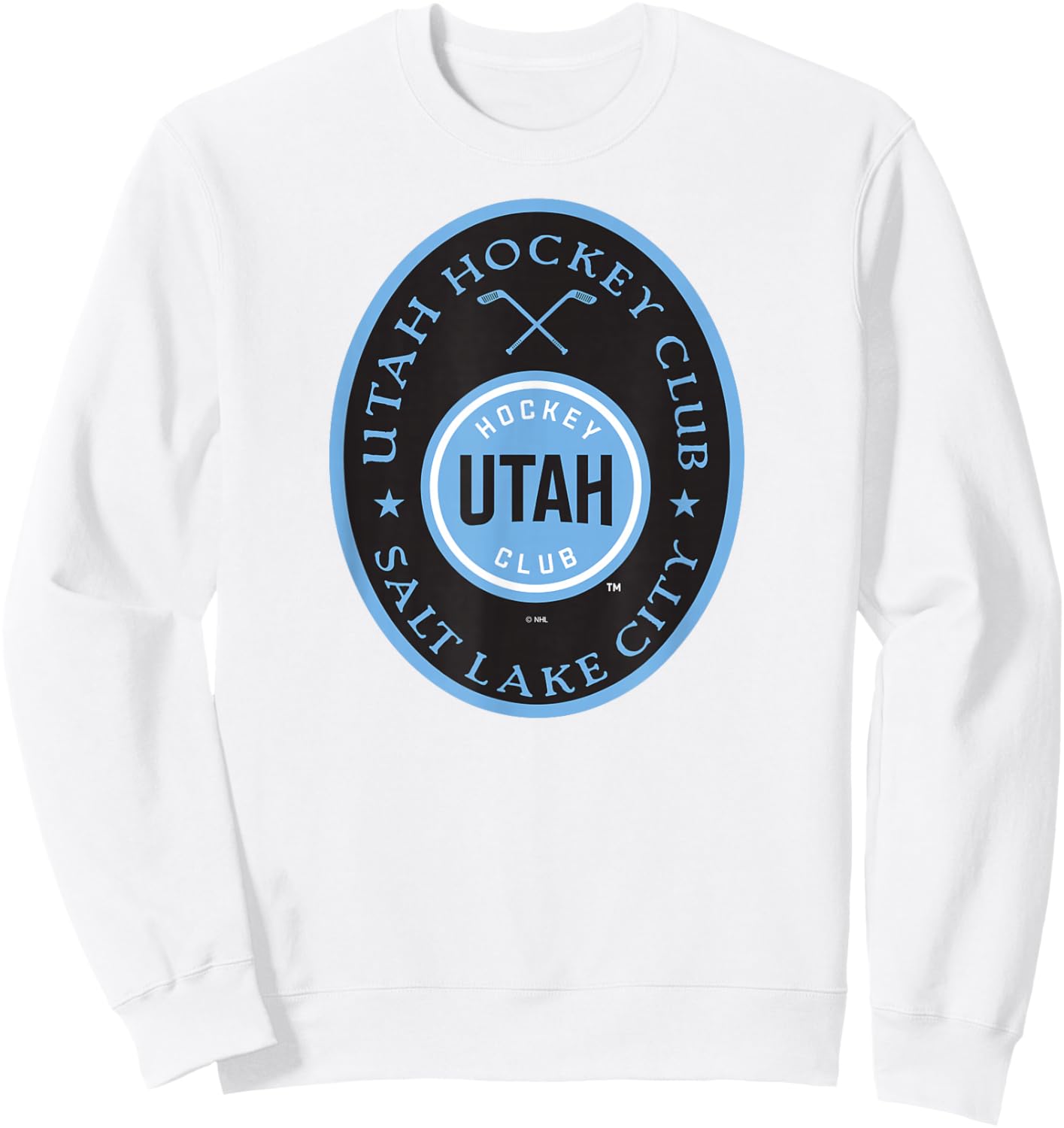 Utah Hockey Club Iconic Officially Licensed Sweatshirt - Sweatshirt | White