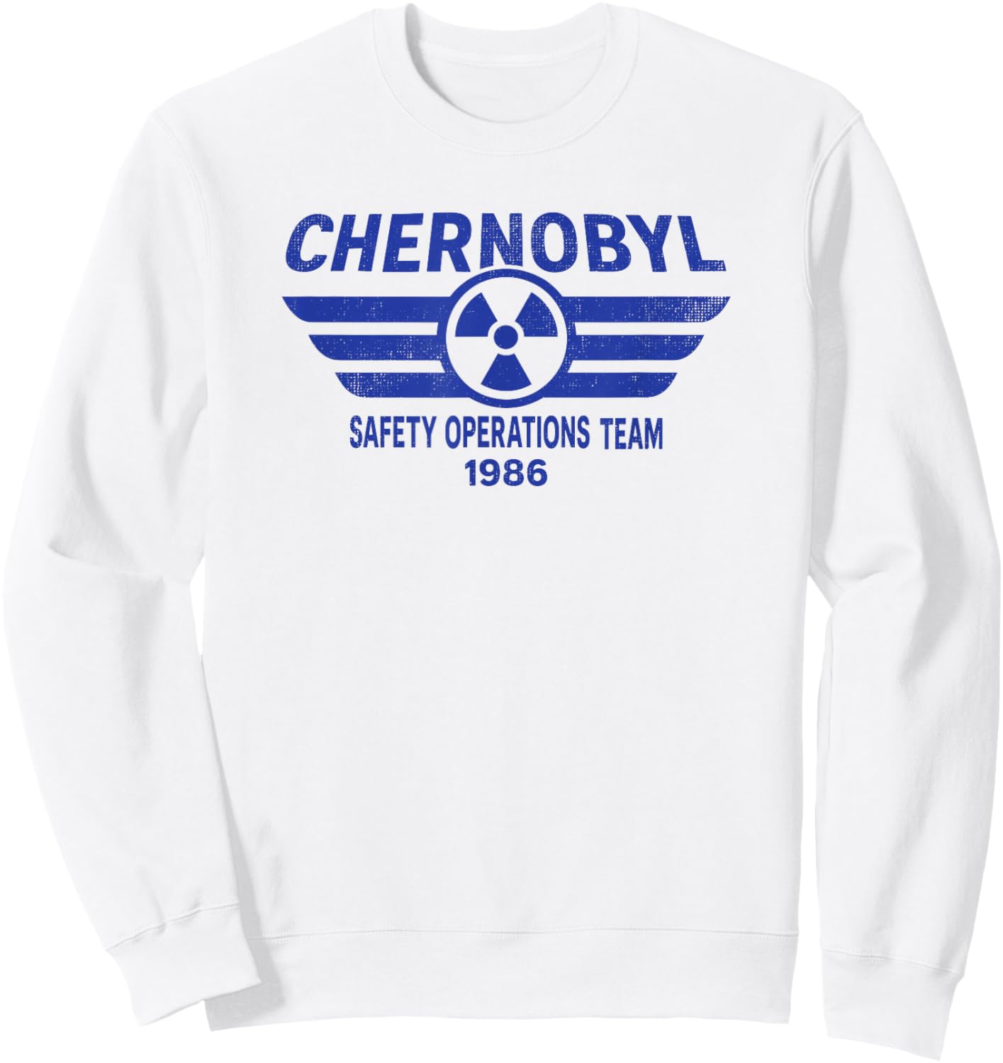 Chernobyl Safety Operations Team 1986, Vintage Radioactive Sweatshirt - Sweatshirt | White