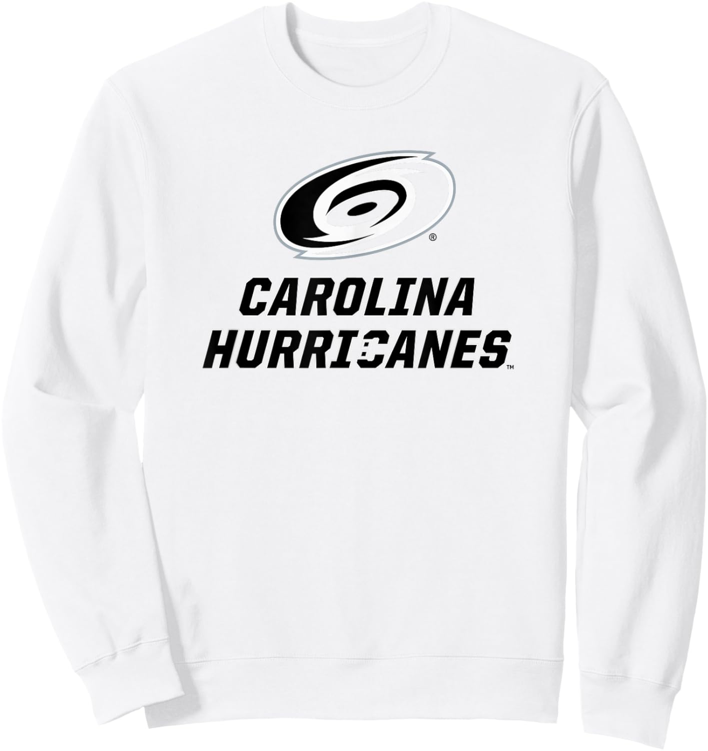Carolina Hurricanes Power Play Red Officially Licensed Sweatshirt - Sweatshirt | White