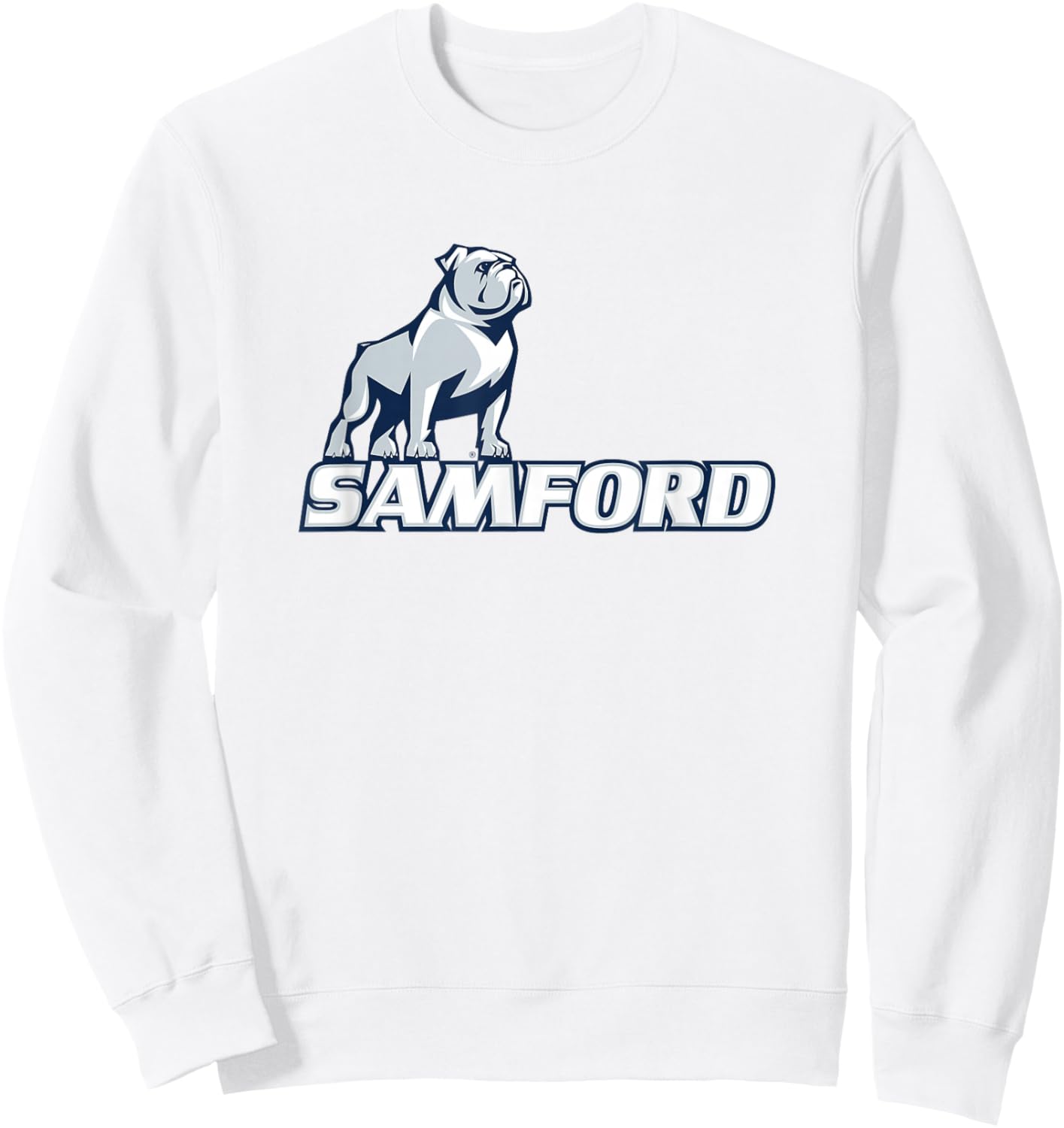 Samford Bulldogs | Official NCAA University Merch | PPSAM01 Sweatshirt - Sweatshirt | White