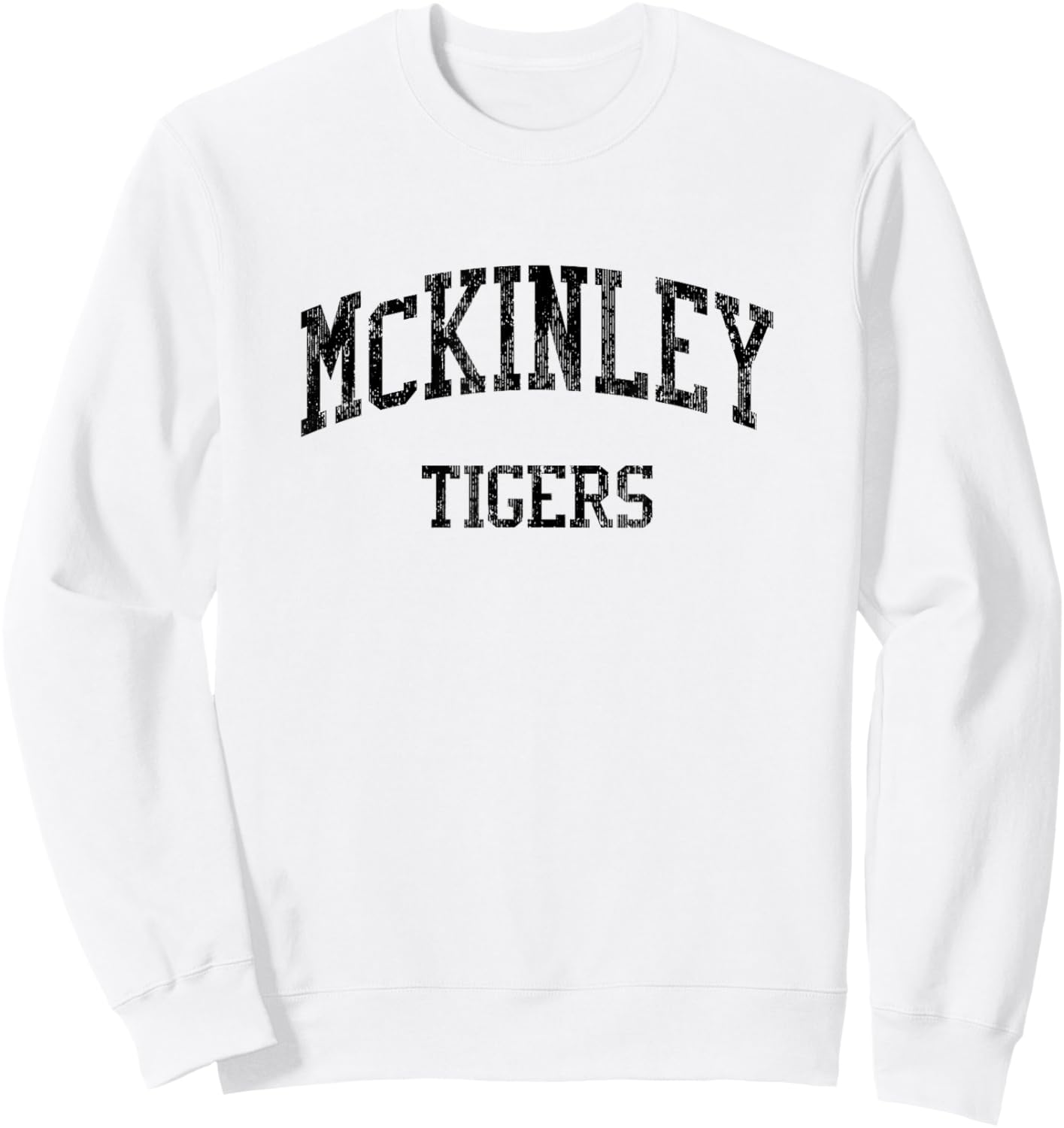 McKinley High School HS Honolulu HI Vintage Sports Sweatshirt - Sweatshirt | White