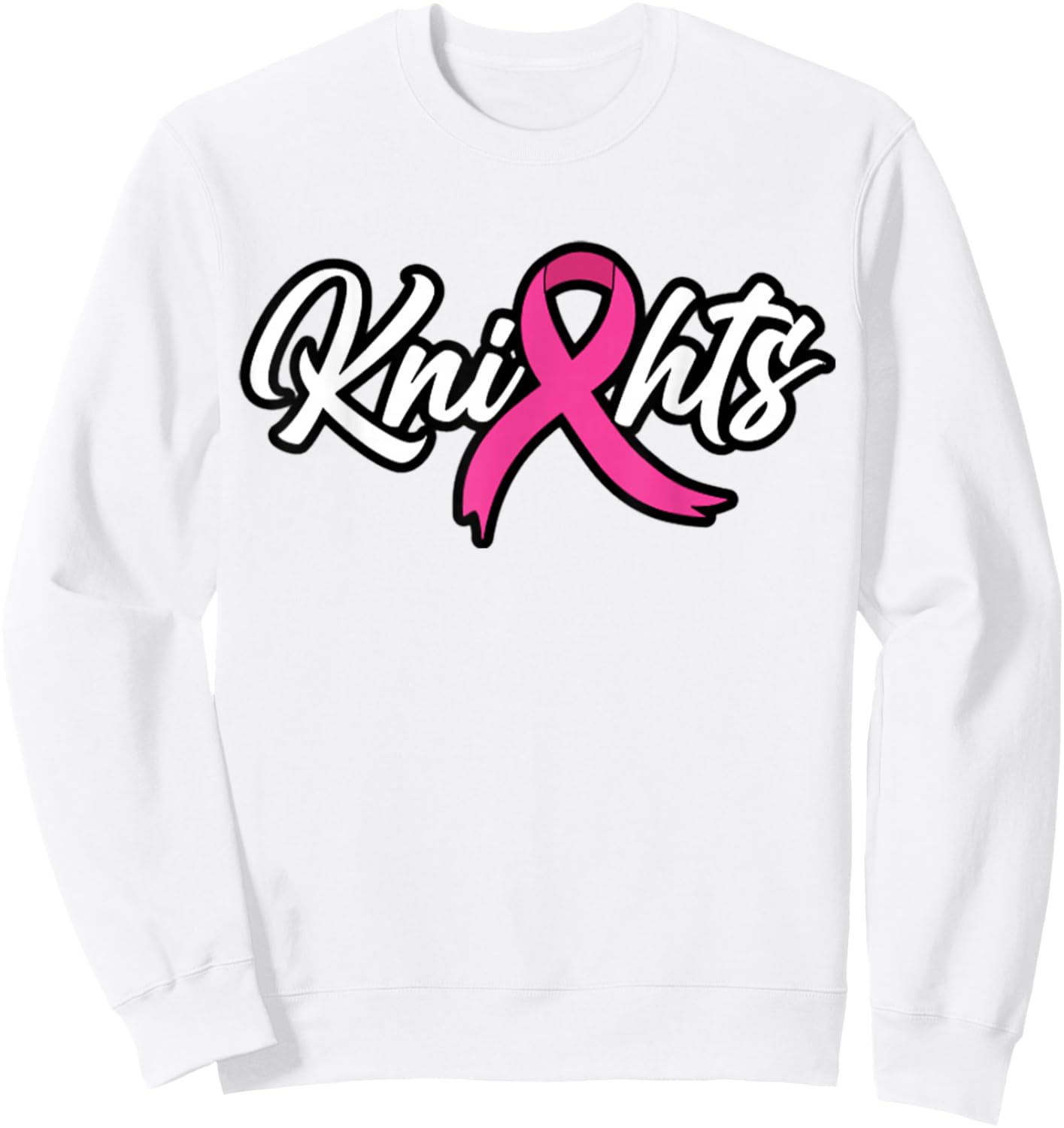 VCS Knights Breast Cancer Awareness Sweatshirt - Sweatshirt | White