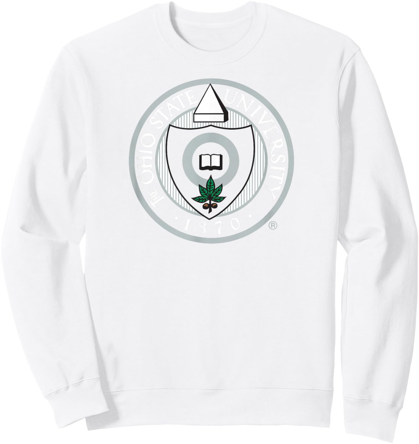 Ohio State Buckeyes Heritage Collection Icon Red Sweatshirt - Sweatshirt | White