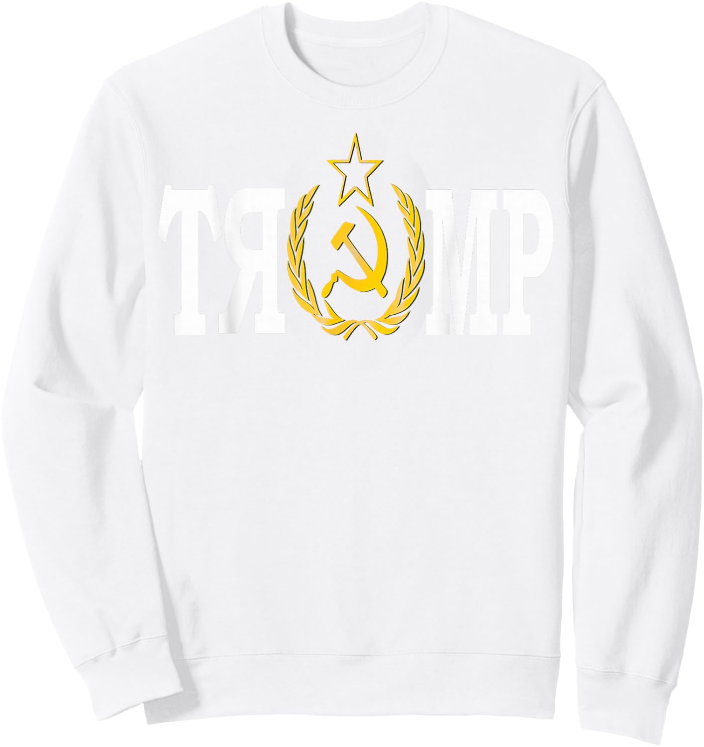 Comrade Trump Russian Fool Impeach Trump Russian Asset Sweatshirt - Sweatshirt | White