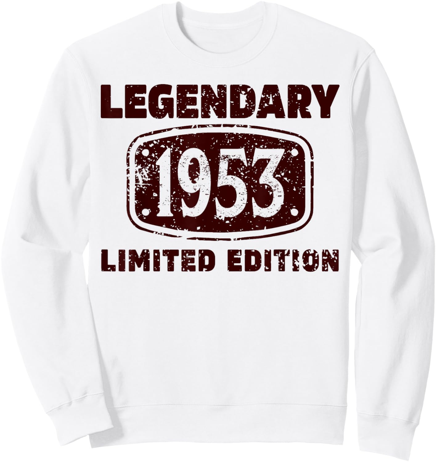 1953 73 Years Man Woman Birthday Gift Man 1953 Sweatshirt - Sweatshirt | White