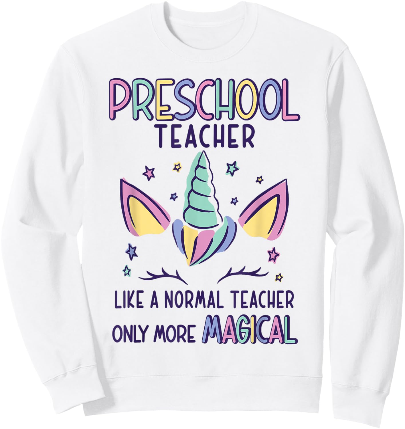 Preschool Teacher Definition Sweatshirt - Sweatshirt | White