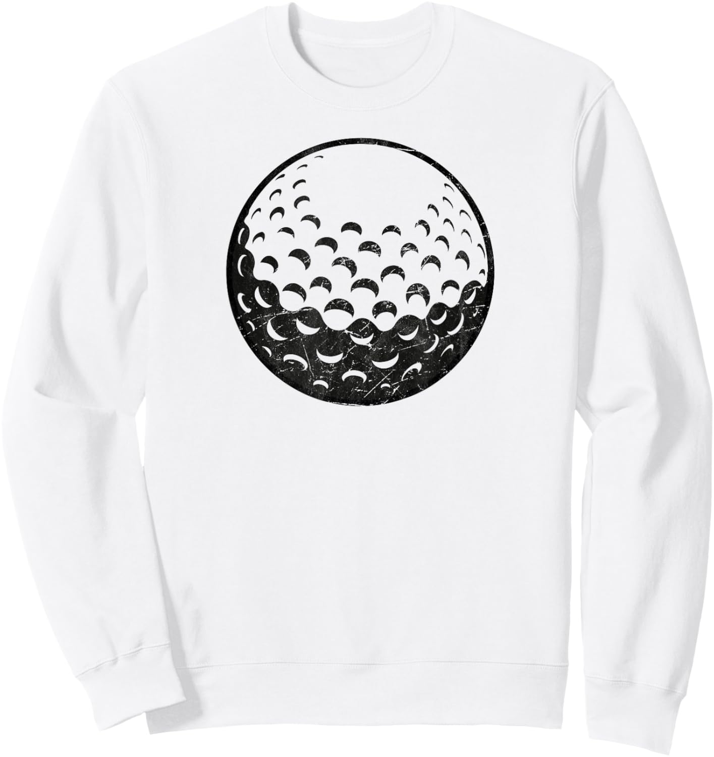 Golf Ball Golfing golf shirt woman Sweatshirt - Sweatshirt | White