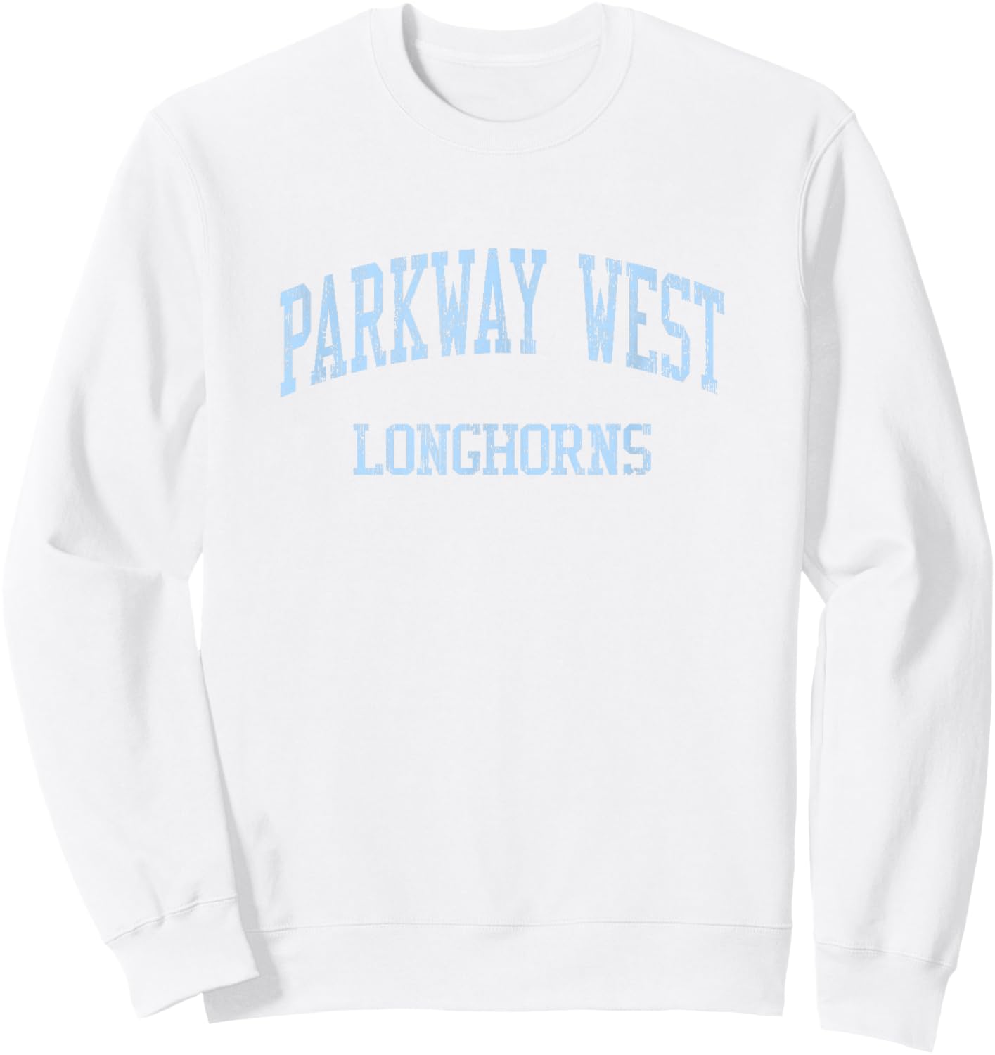 Parkway West High School HS Ballwin MO Vintage Sports Sweatshirt - Sweatshirt | White