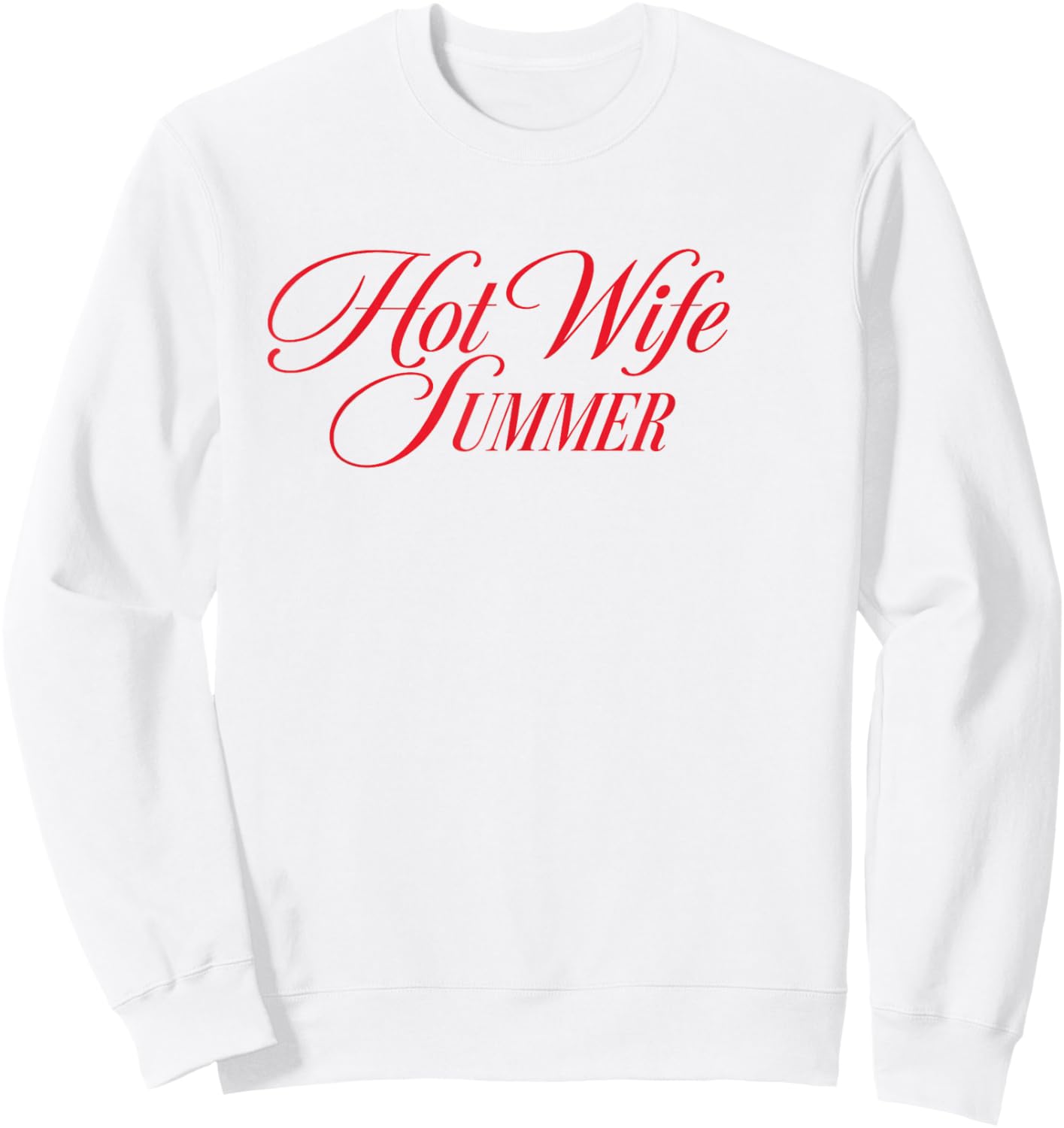 Y2k Hot Wife Summer Bride Era Sweatshirt - Sweatshirt | White