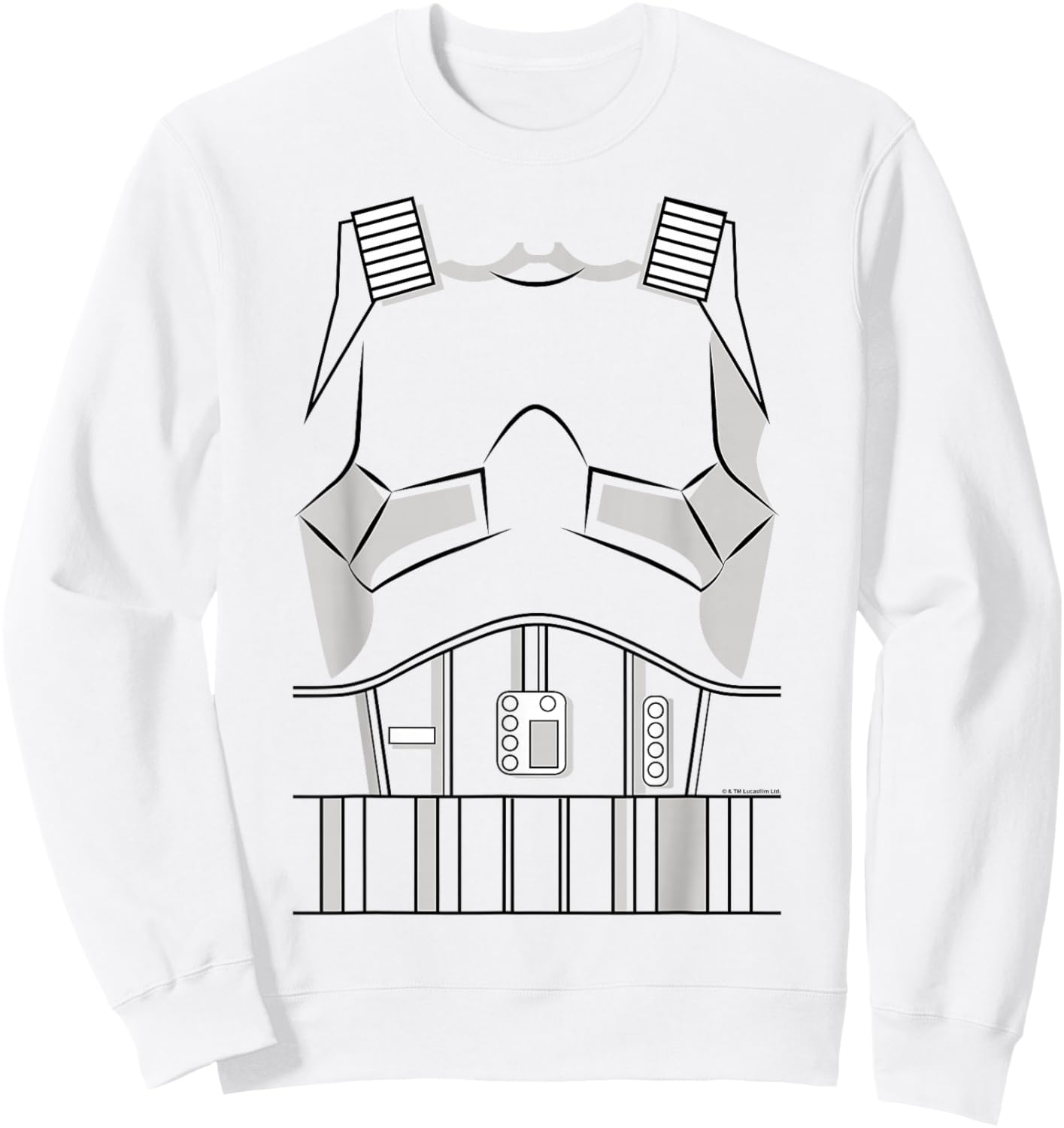 Stormtrooper Costume Sweatshirt - Sweatshirt | White