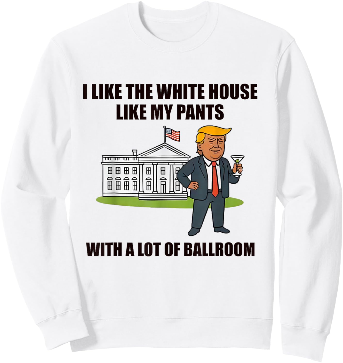 of Ballroom Sweatshirt - Sweatshirt | White