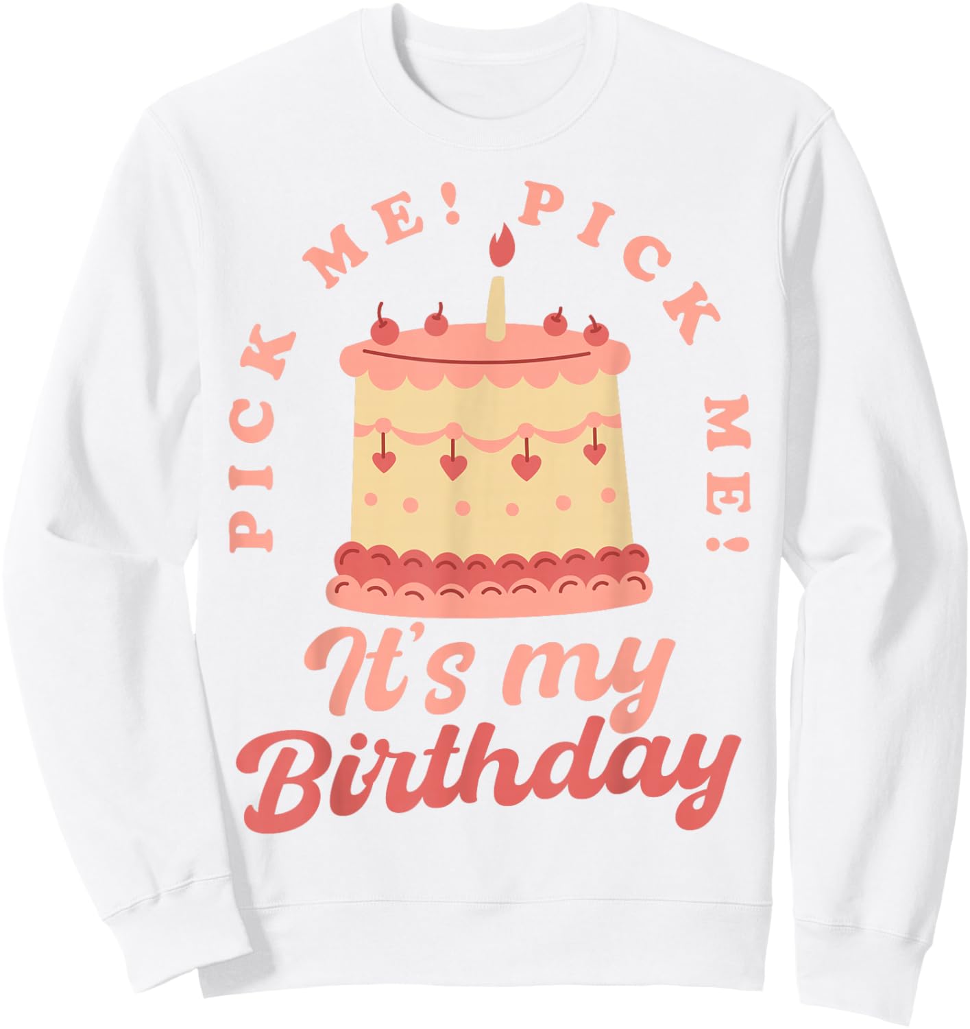 Birthday Celebration Game Show Contestant Birthday Celebrant Sweatshirt - Sweatshirt | White