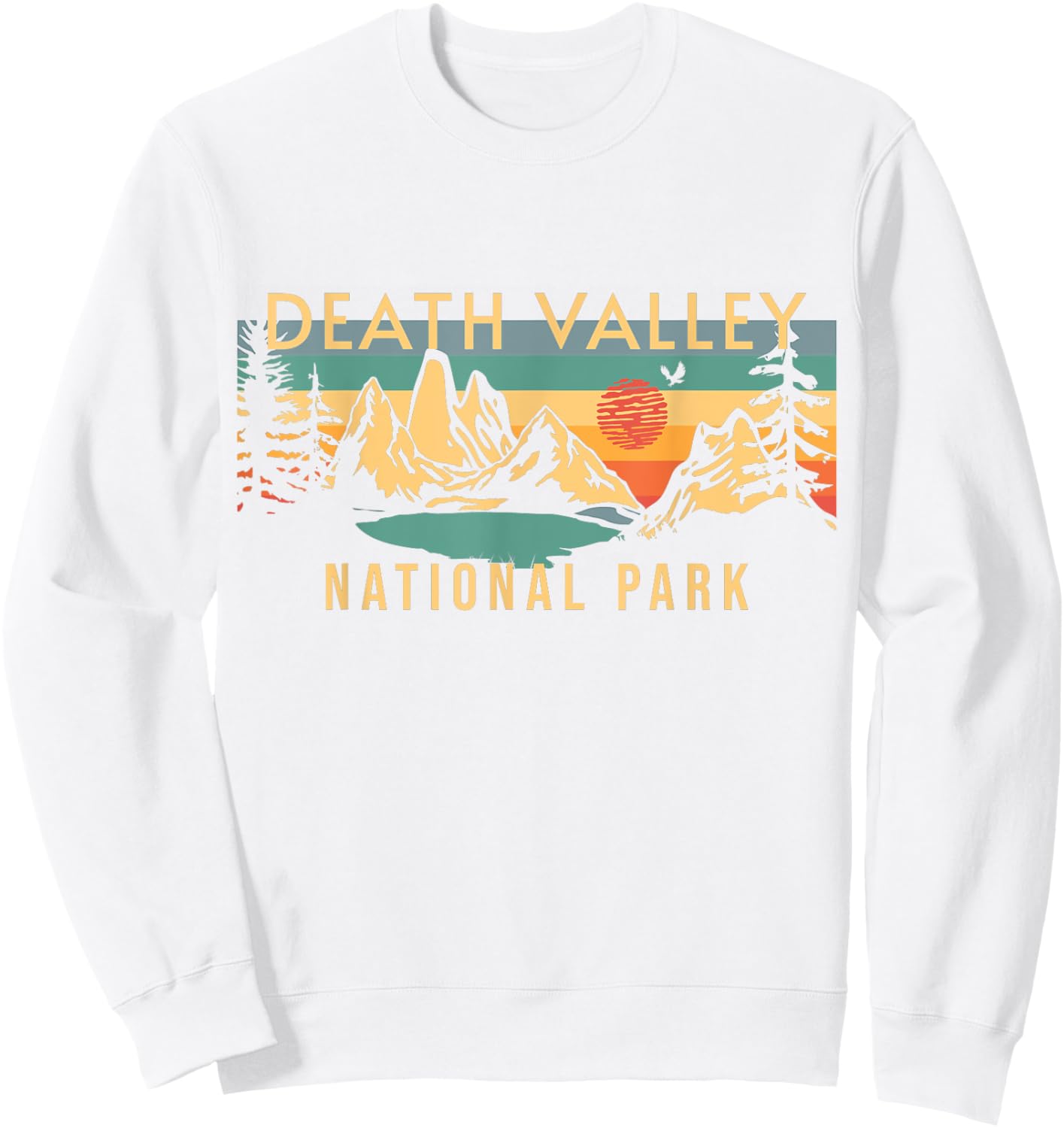 Death Valley National Park Sweatshirt - Sweatshirt | White
