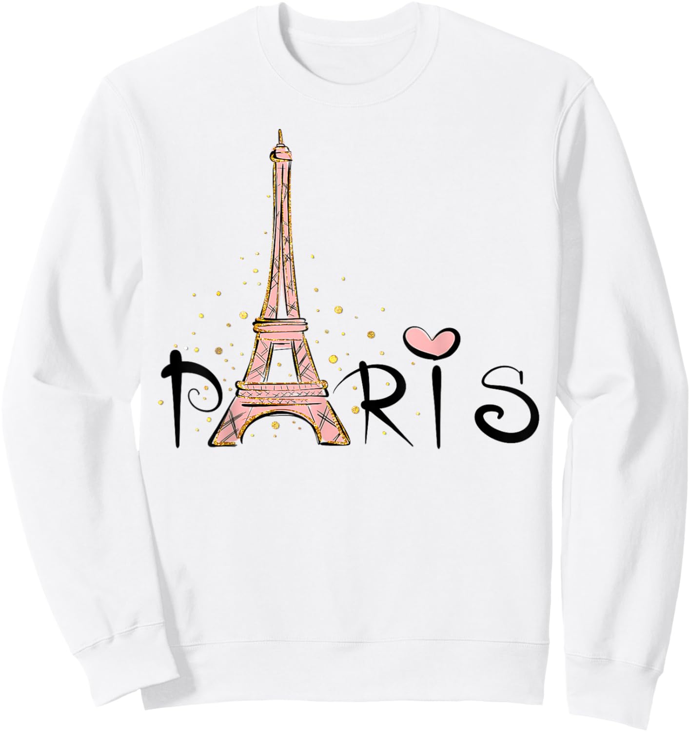 Eiffel Tower Paris Girls Guys Travel Holiday France Souvenir Sweatshirt - Sweatshirt | White