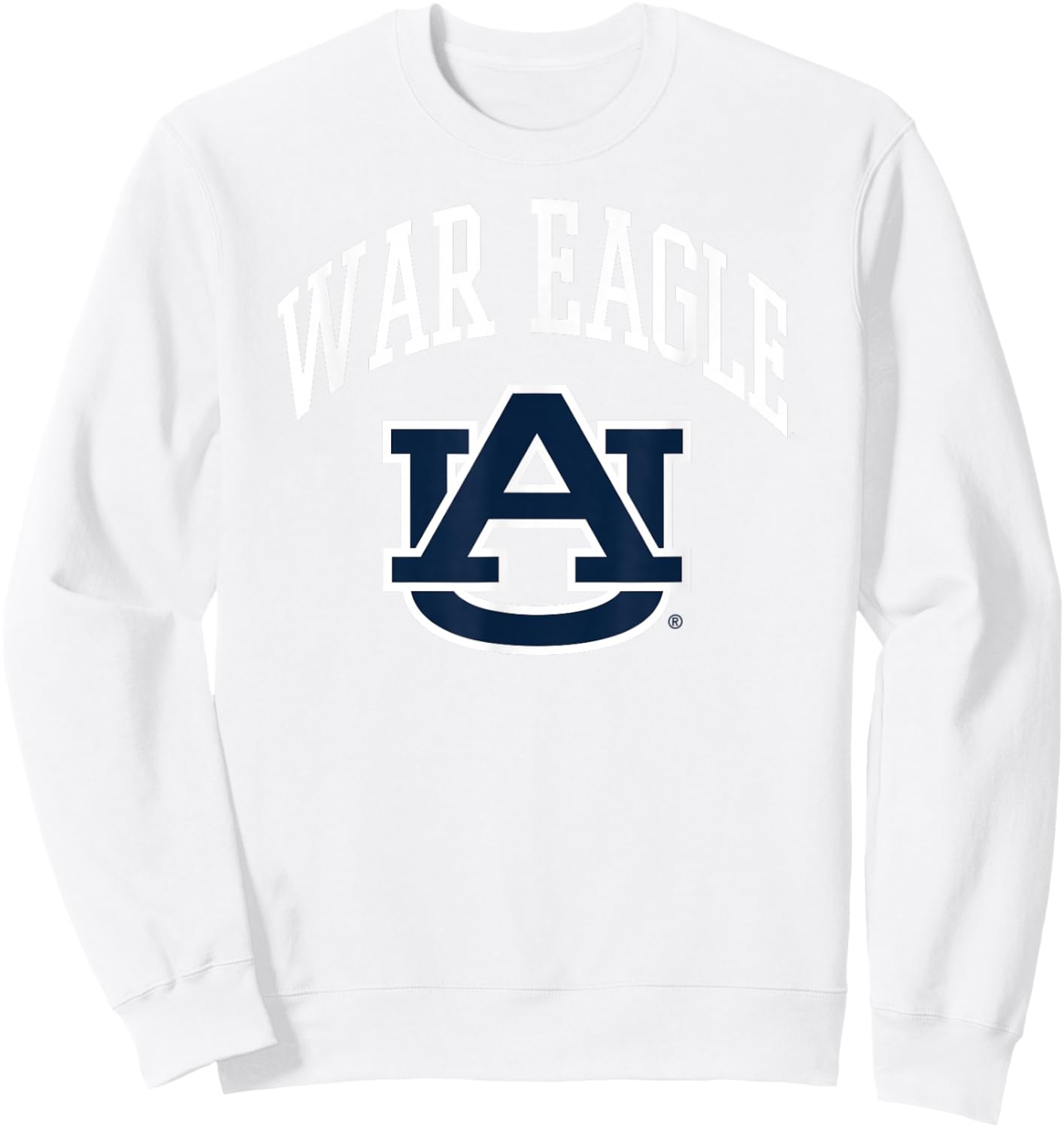 Auburn Tigers War Eagle Orange Officially Licensed Sweatshirt - Sweatshirt | White