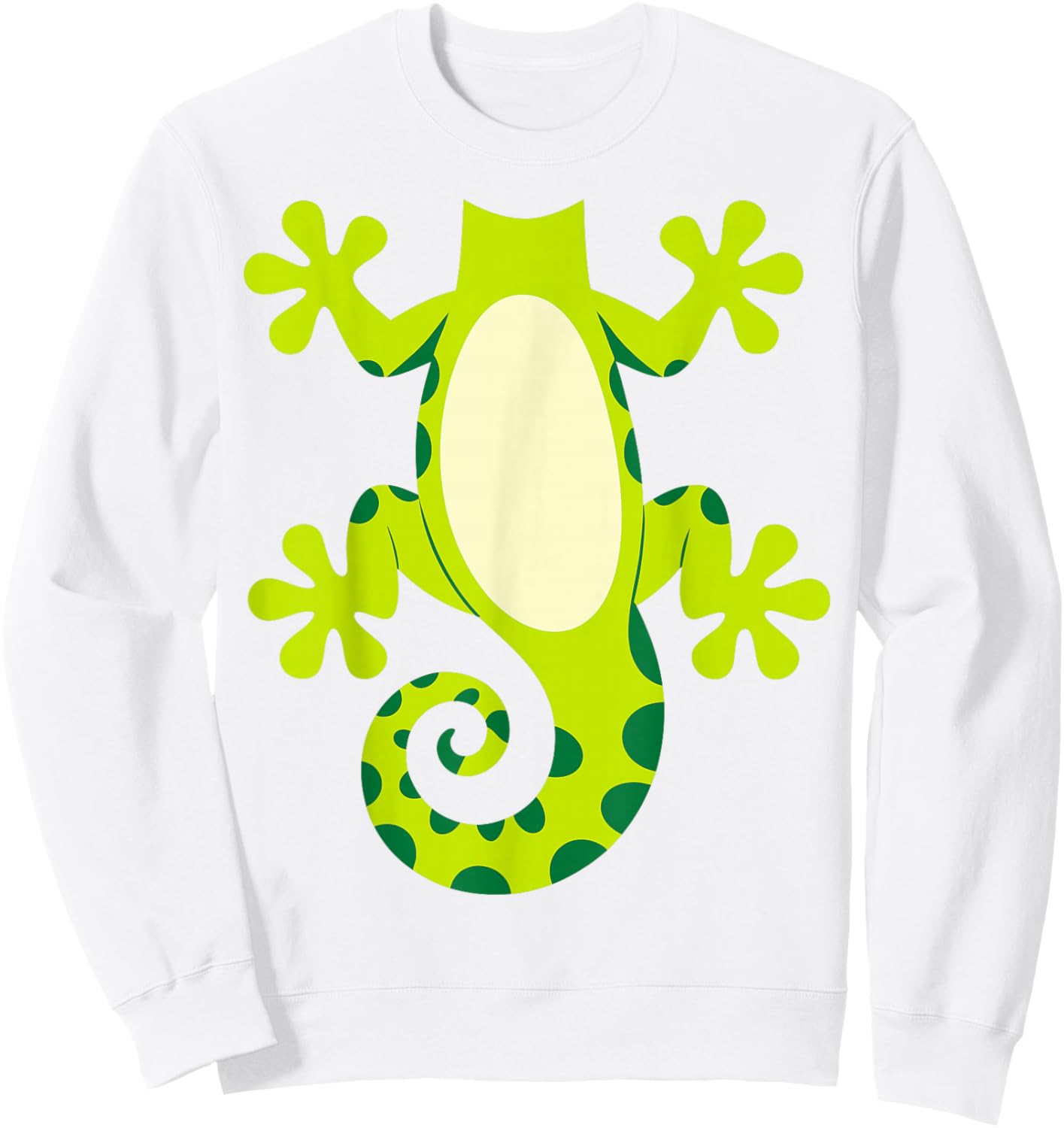 Costume de lézard Vert pour Adulte et Enfant Sweatshirt - Sweatshirt | White