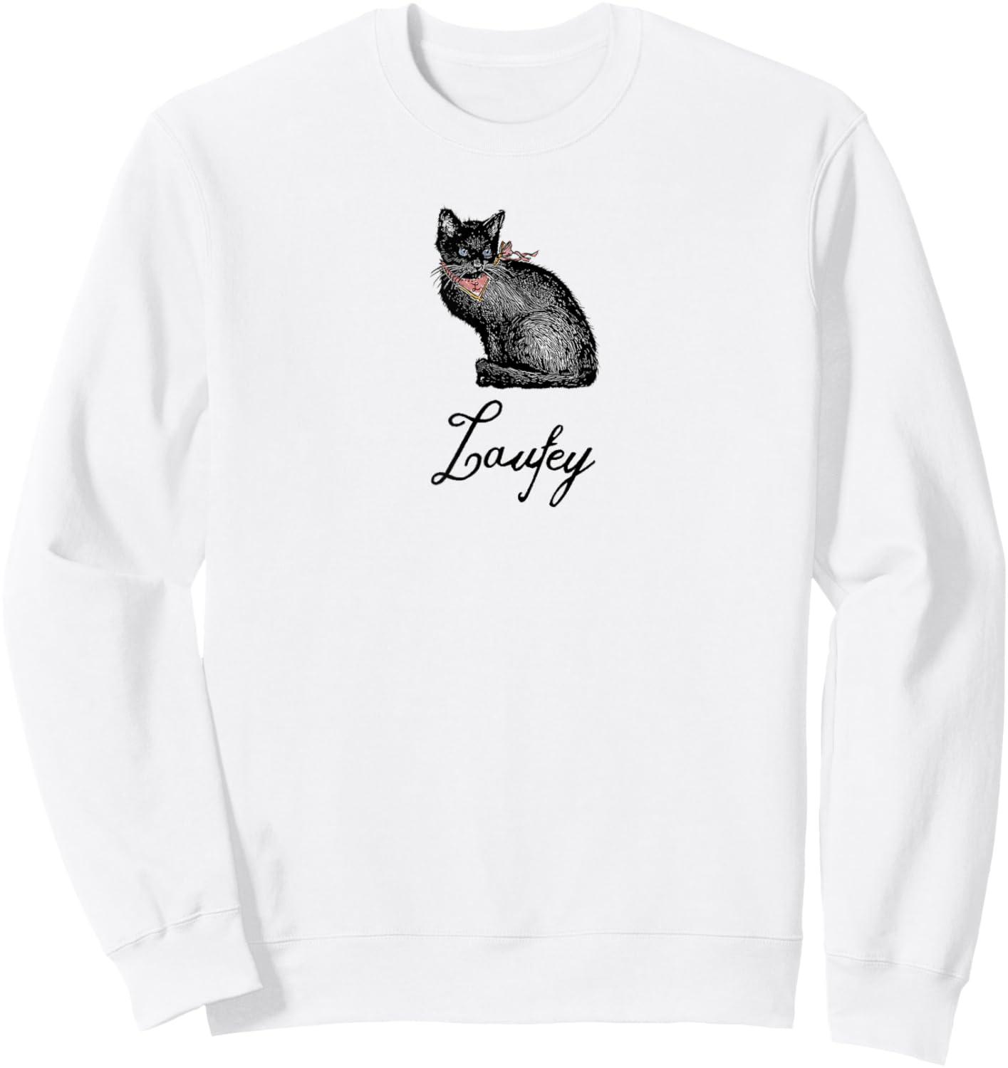 Cat Noir Laufey Sweatshirt - Sweatshirt | White