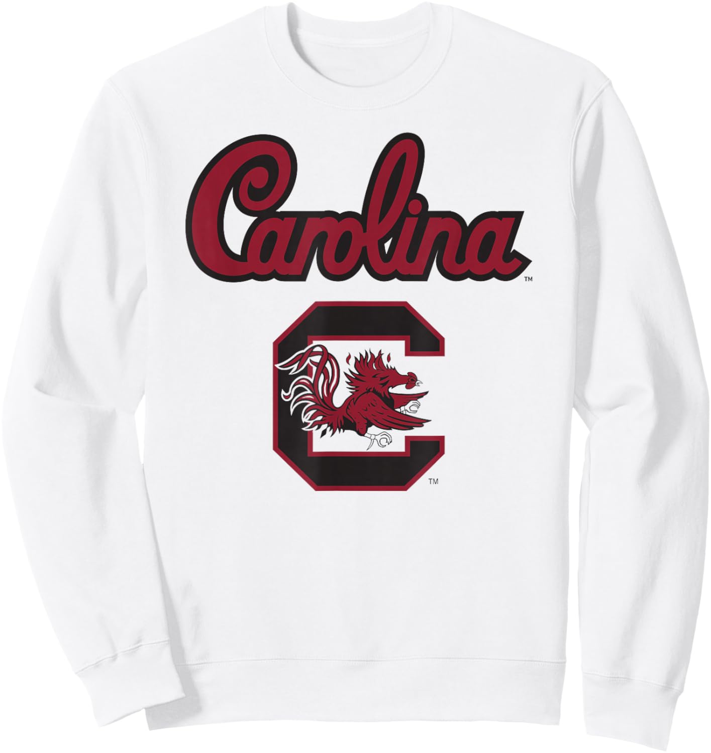South Carolina Gamecocks Classic White Officially Licensed Sweatshirt - Sweatshirt | White