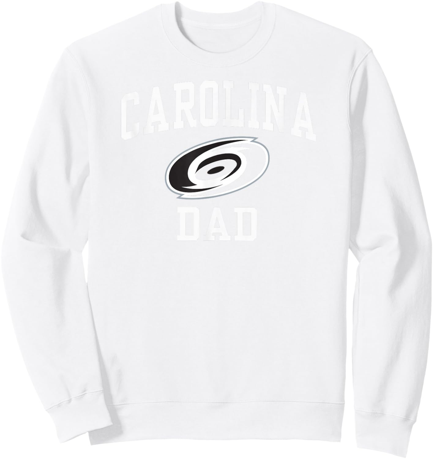 Carolina Hurricanes Dad Icon Red NHL Officially Licensed Sweatshirt - Sweatshirt | White