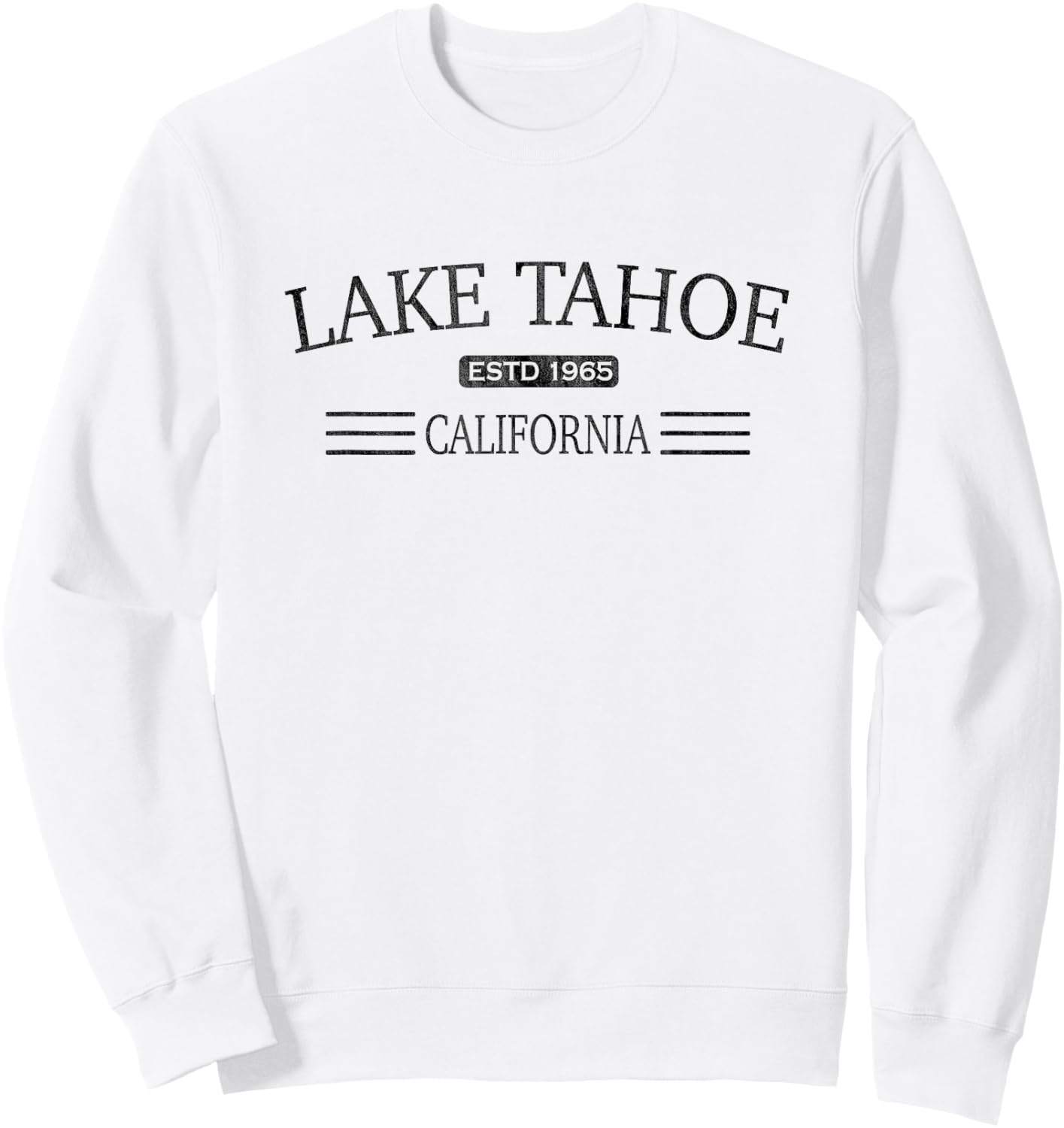Lake Tahoe Californie - Lake Tahoe CA CV1X Sweatshirt - Sweatshirt | White