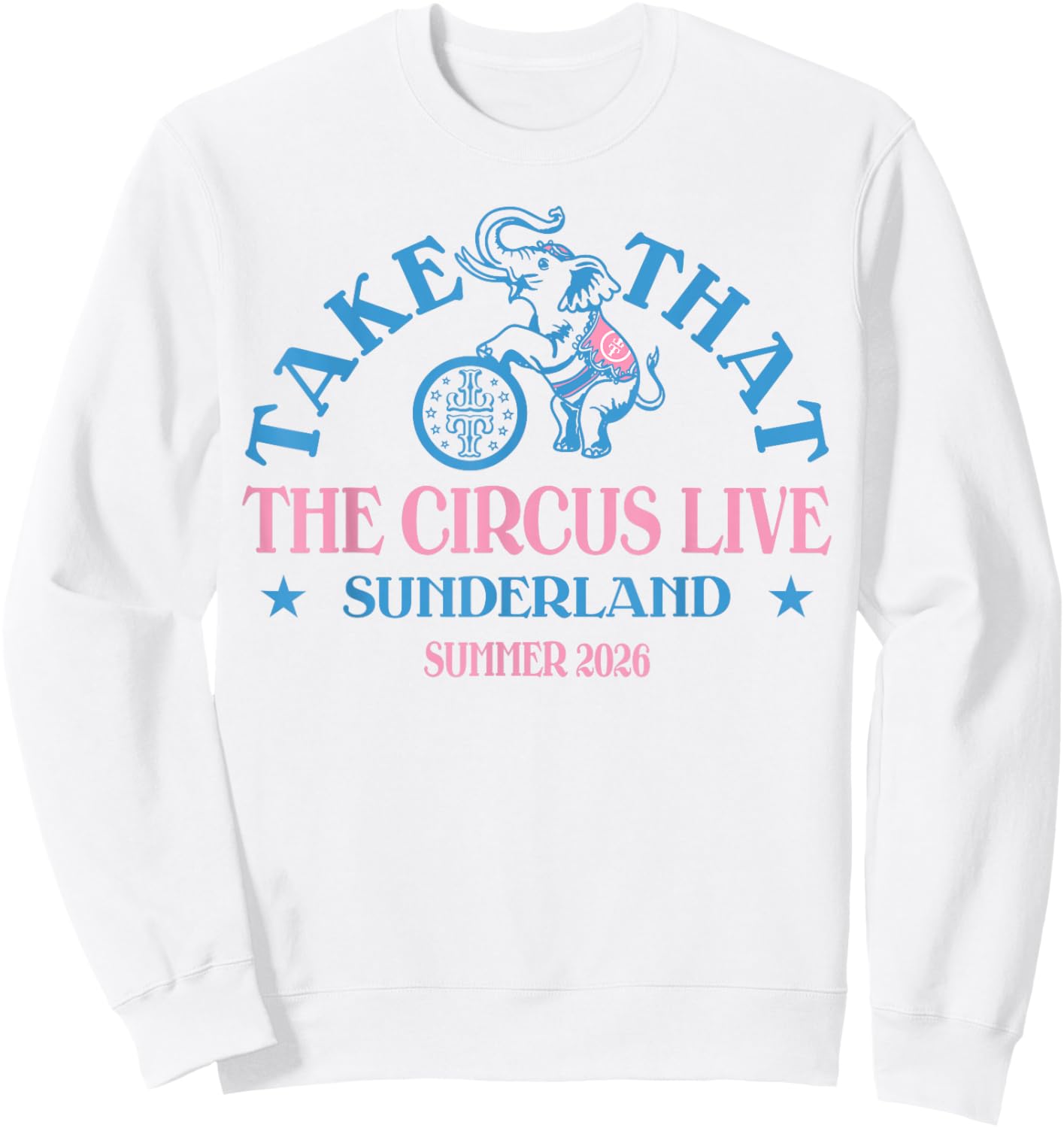 Take That The Circus Live Sunderland Sweatshirt - Sweatshirt | White