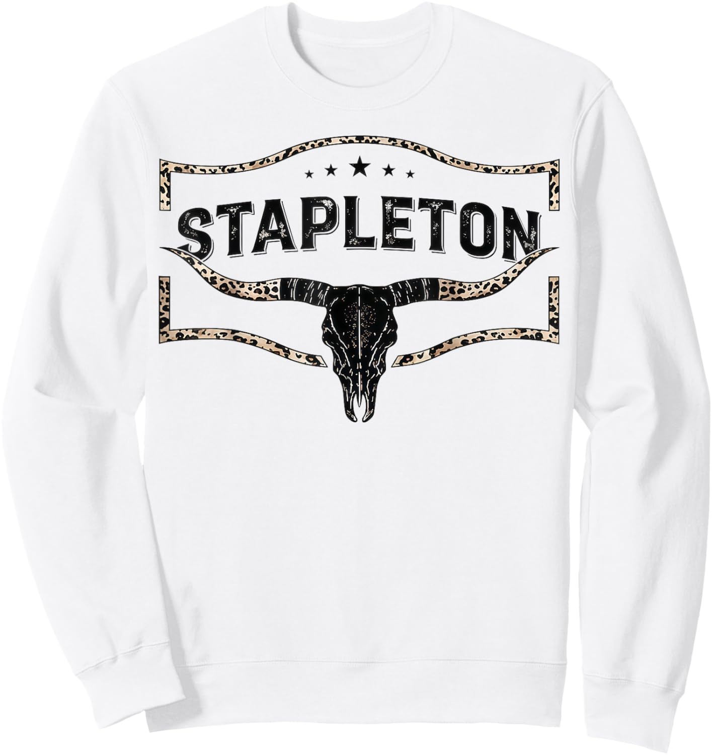Retro Stapleton Name Gifts for Boys Kids Sweatshirt - Sweatshirt | White