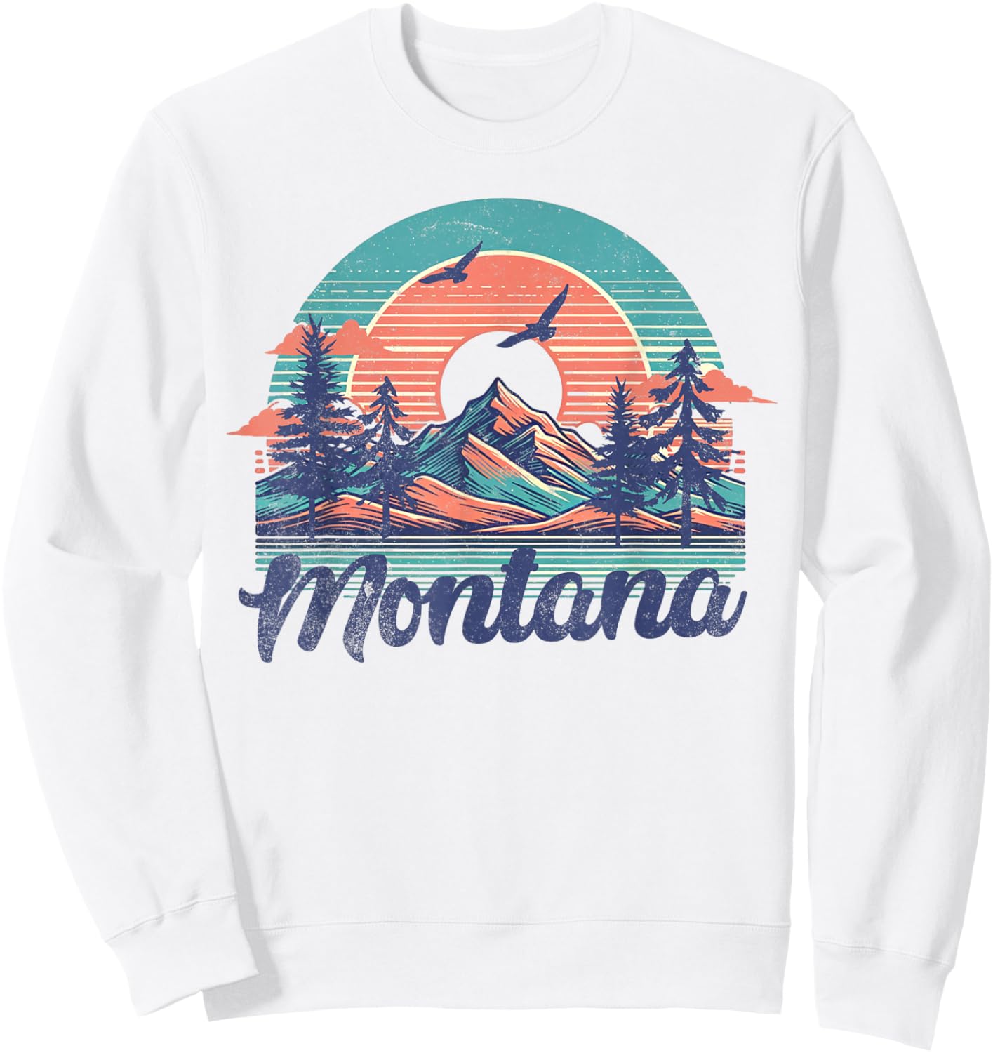 Montana Sweatshirt - Sweatshirt | White