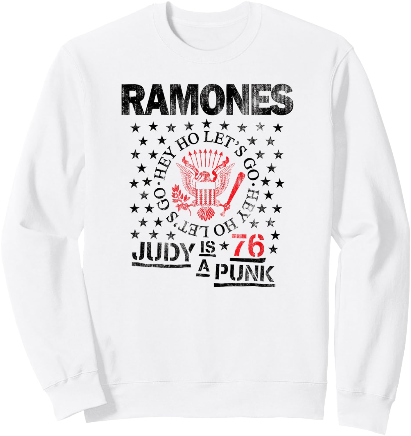 Ramones Judy ist EIN Punk Sweatshirt - Sweatshirt | White