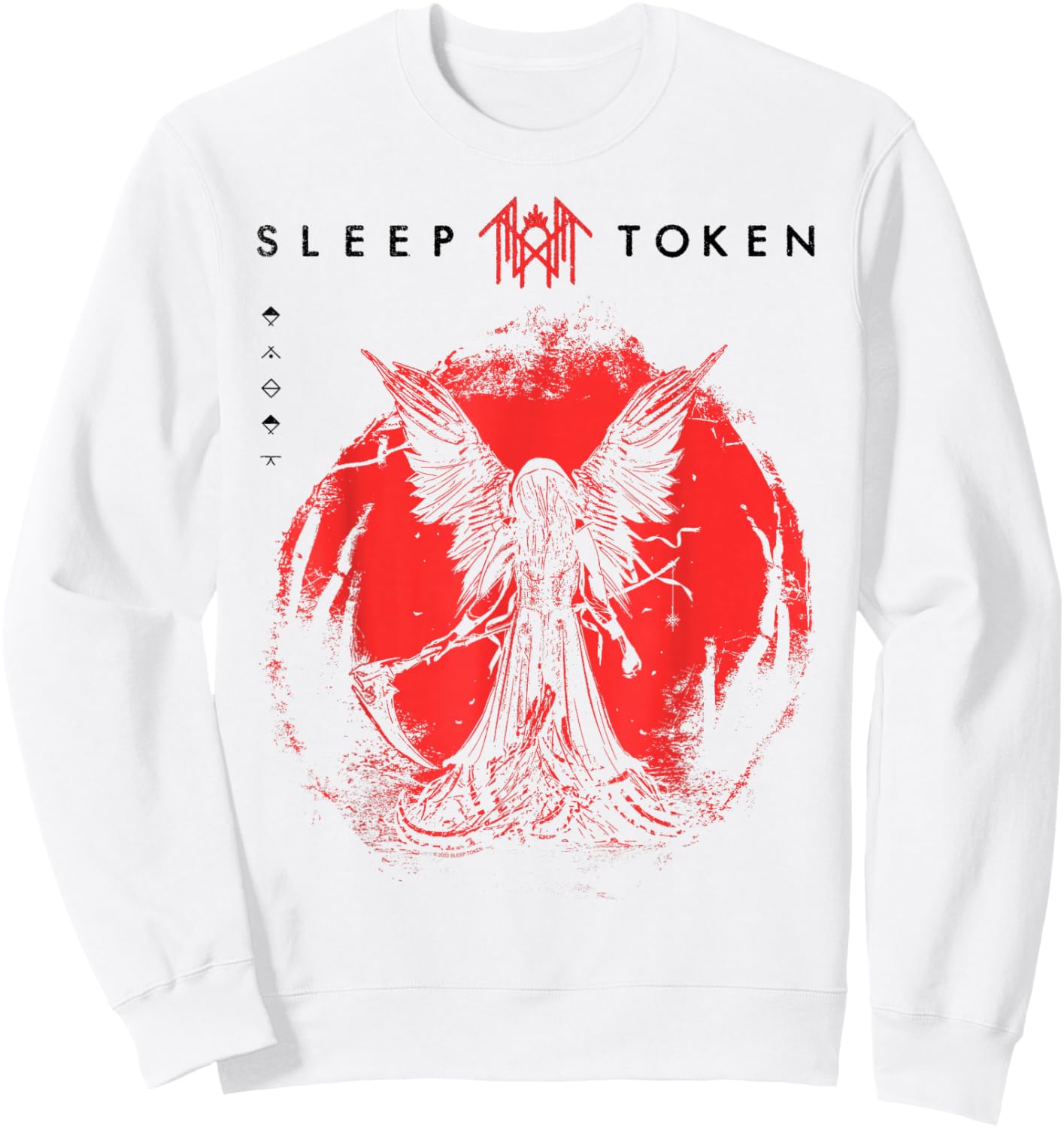 Sleep Token TMBTE Sweatshirt - Sweatshirt | White