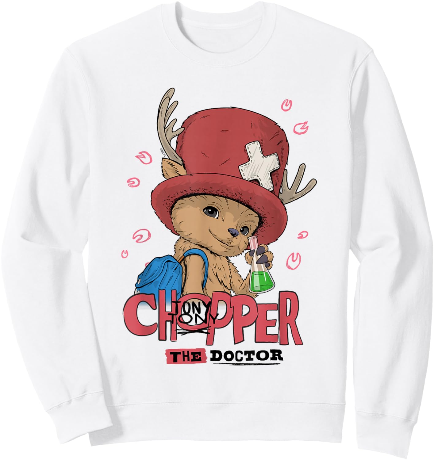 One Piece Chopper The Doctor Sweatshirt - Sweatshirt | White