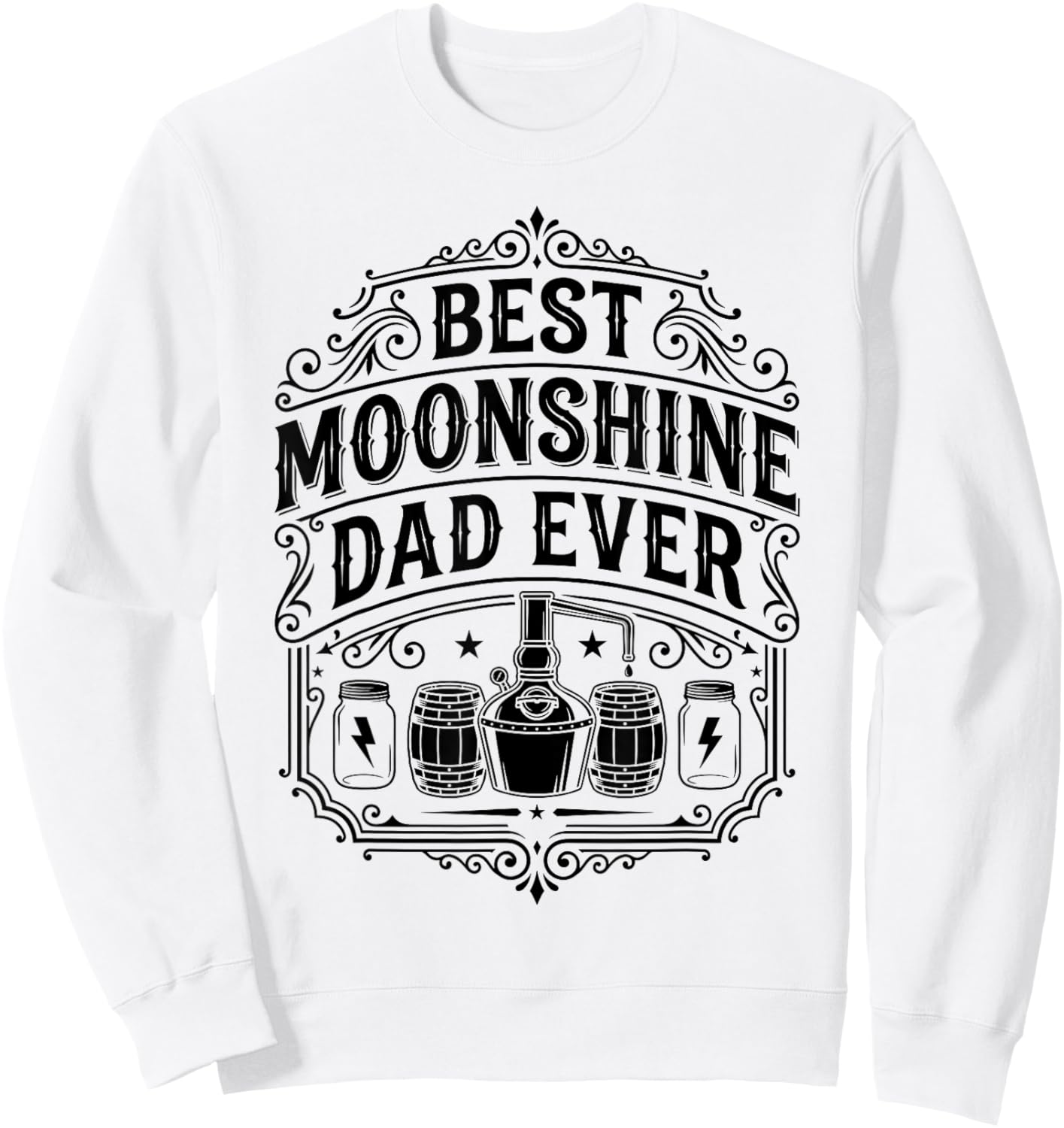 Amateurs De Moonshine pour Les Moonshiners Redneck Et Sweatshirt - Sweatshirt | White