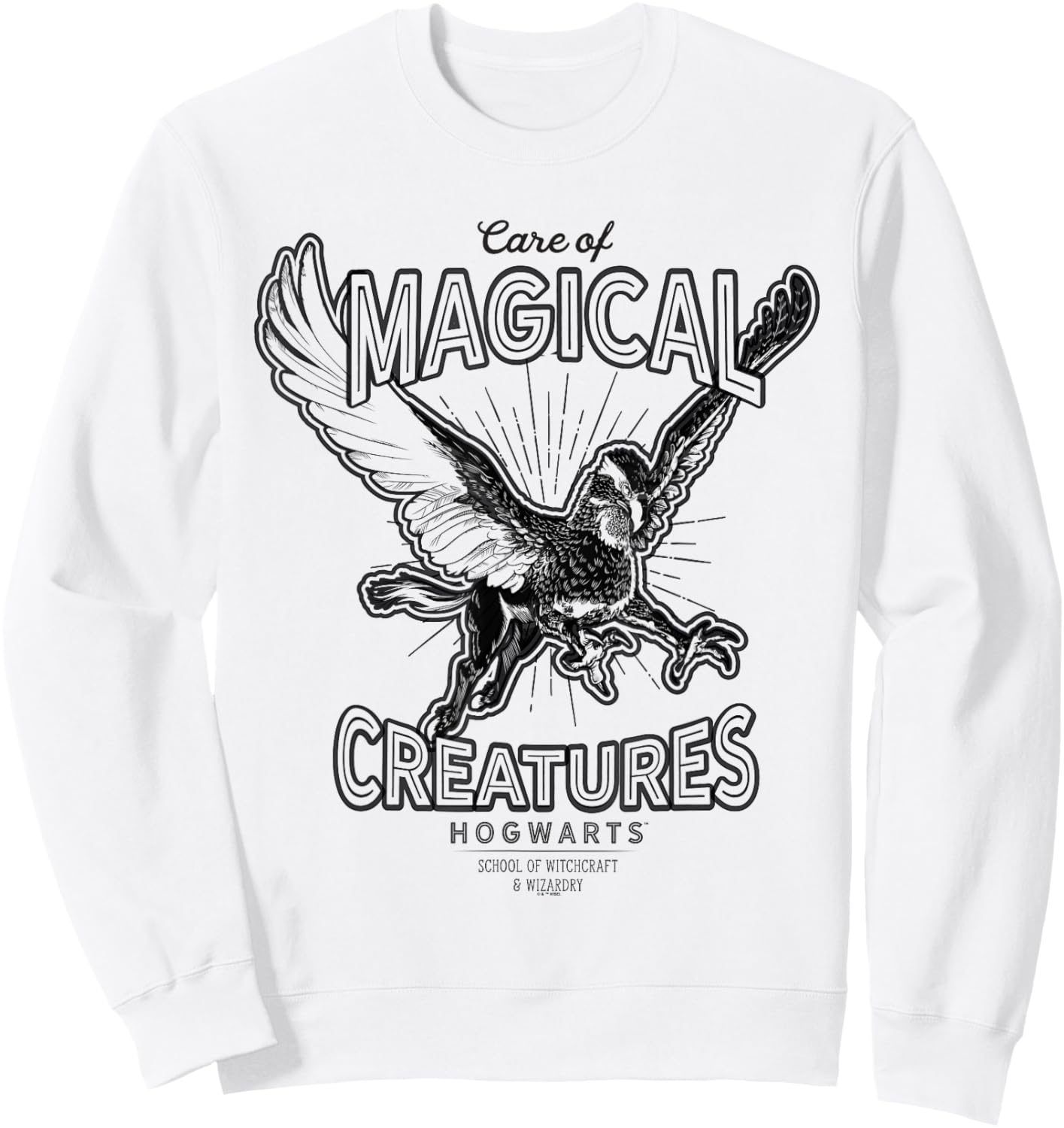 Harry Potter Care of Magical Creatures Sweatshirt - Sweatshirt | White