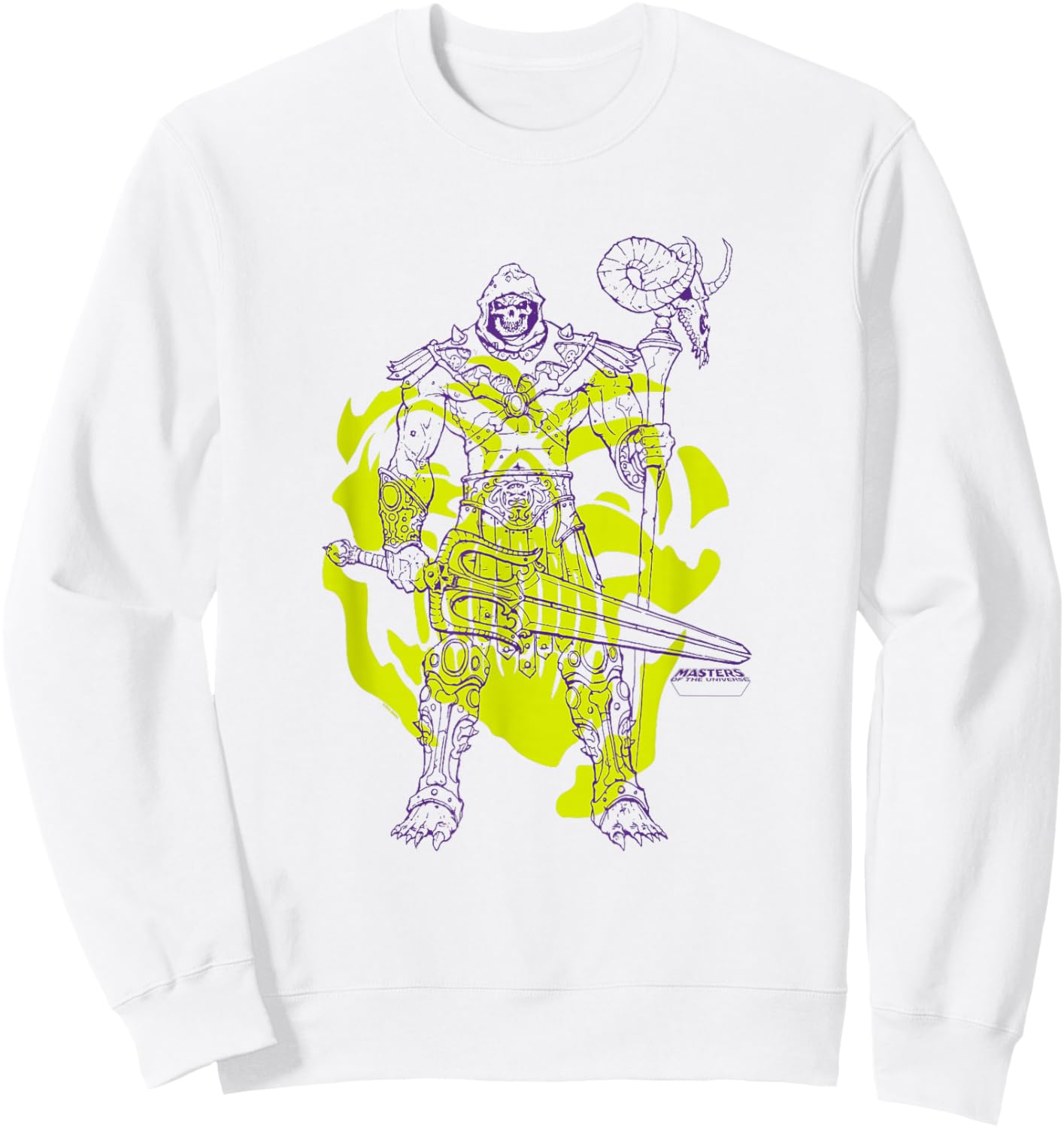 Masters of The Universe - Skeletor Sweatshirt - Sweatshirt | White