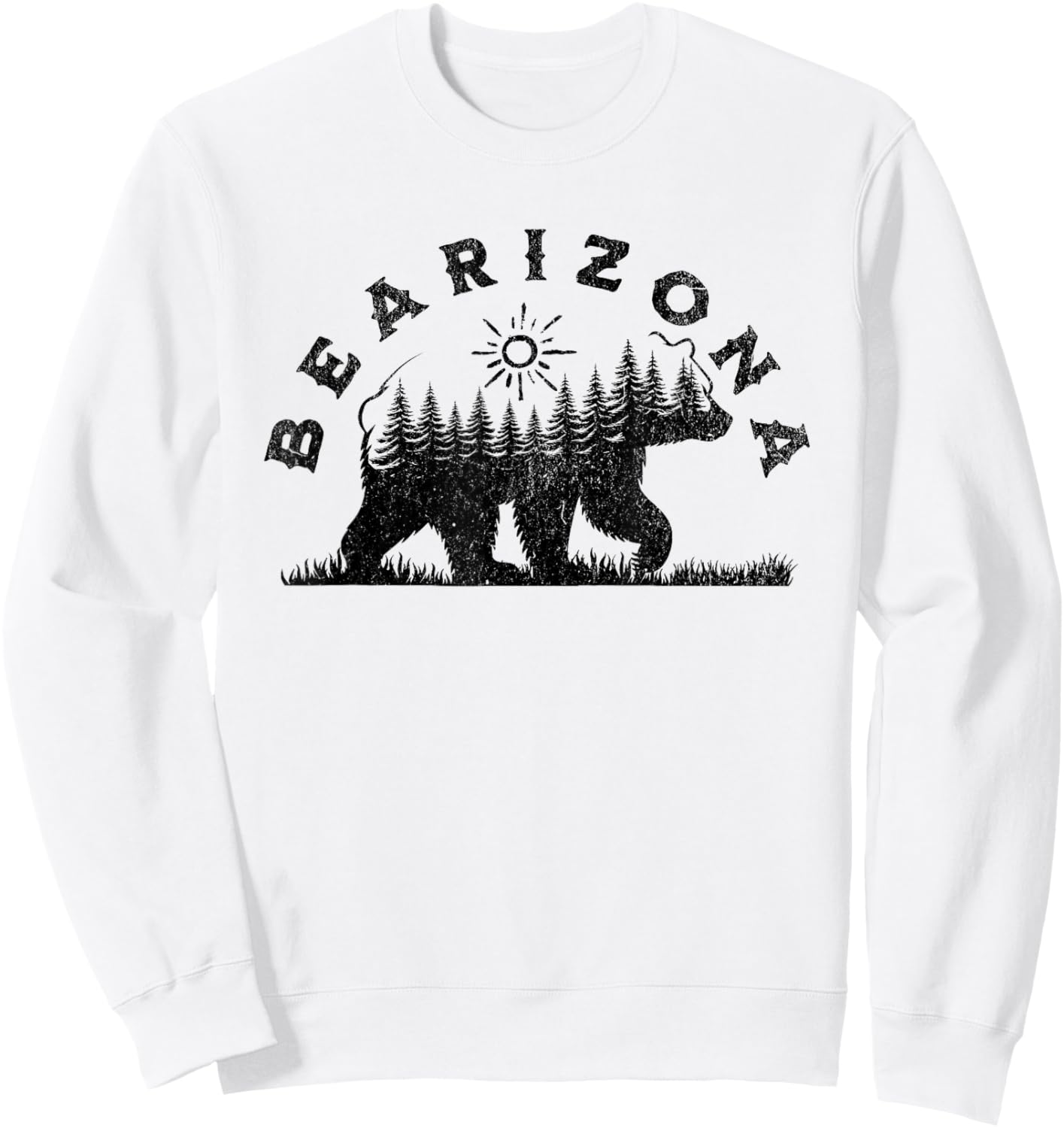Arizona Bearizona AZ Sweatshirt - Sweatshirt | White