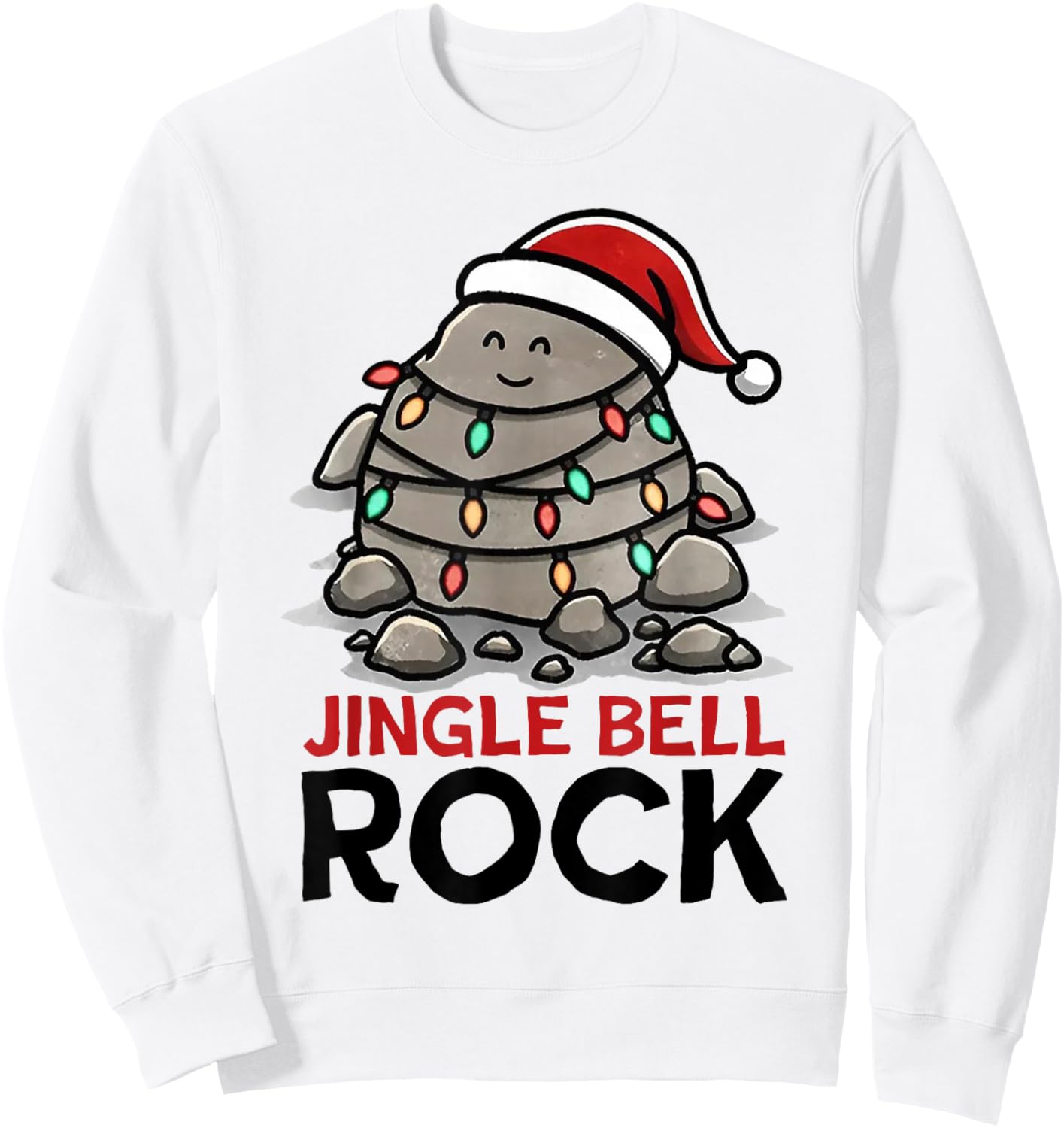 Jingle Bell Rock Sweatshirt - Sweatshirt | White