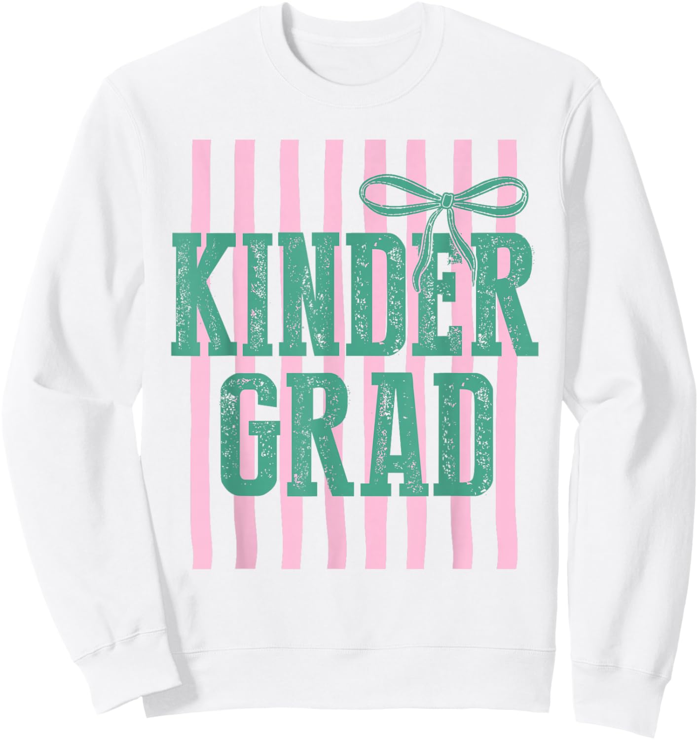 Kindergarten Graduate 2026 Kinder Grad School Graduation Sweatshirt - Sweatshirt | White